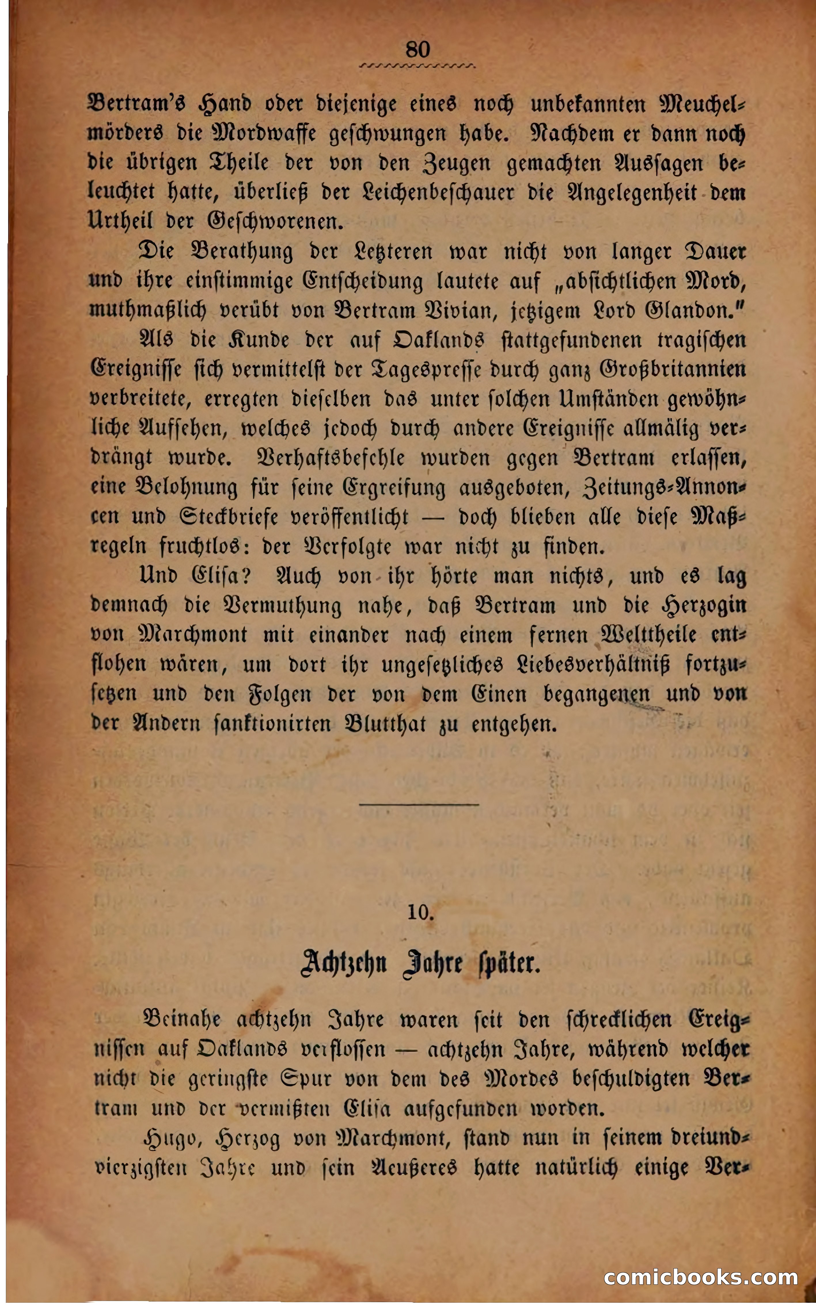 Die Indische Fürstin oder Geheimnissvolle Verbrechen — page 84 of 386