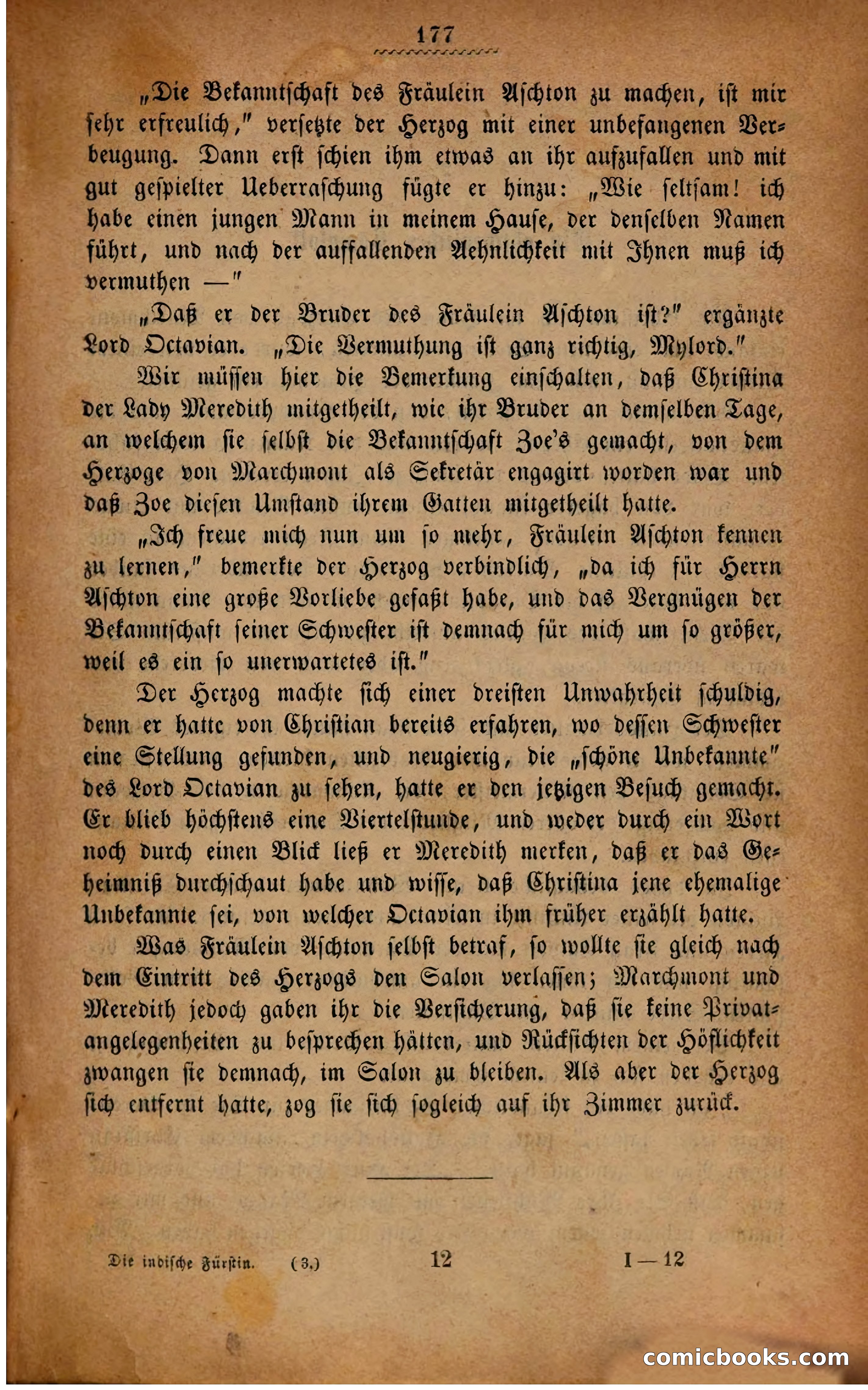 Die Indische Fürstin oder Geheimnissvolle Verbrechen — page 181 of 386