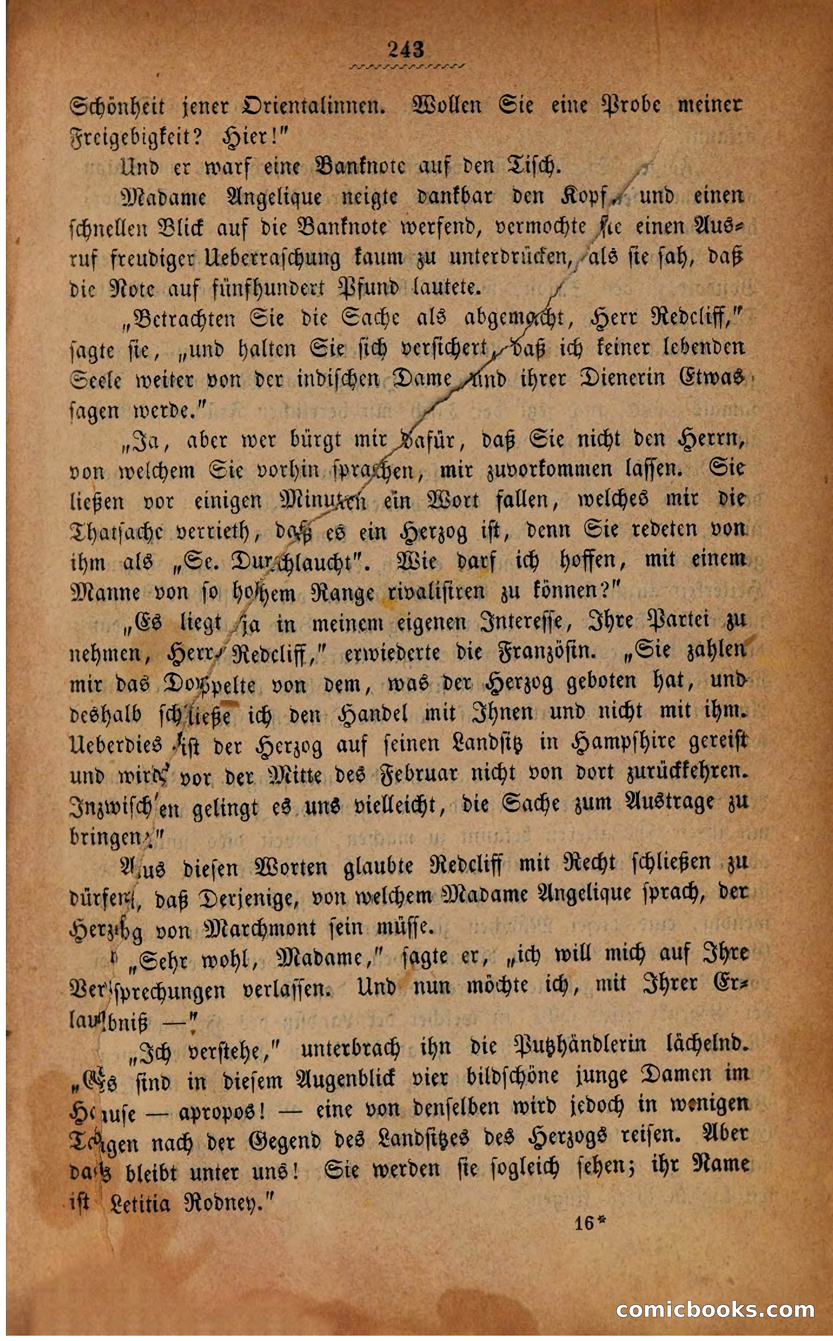 Die Indische Fürstin oder Geheimnissvolle Verbrechen — page 247 of 386