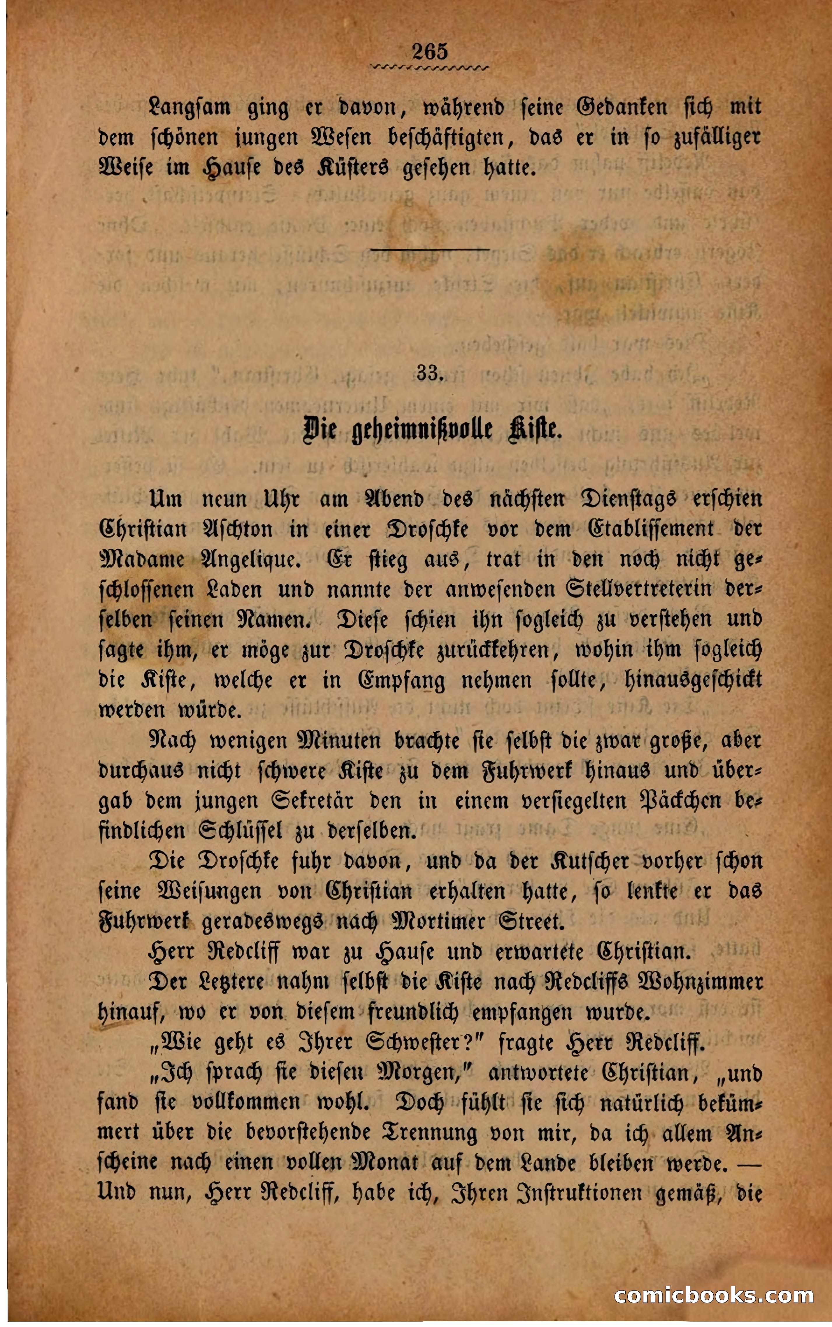 Die Indische Fürstin oder Geheimnissvolle Verbrechen — page 269 of 386