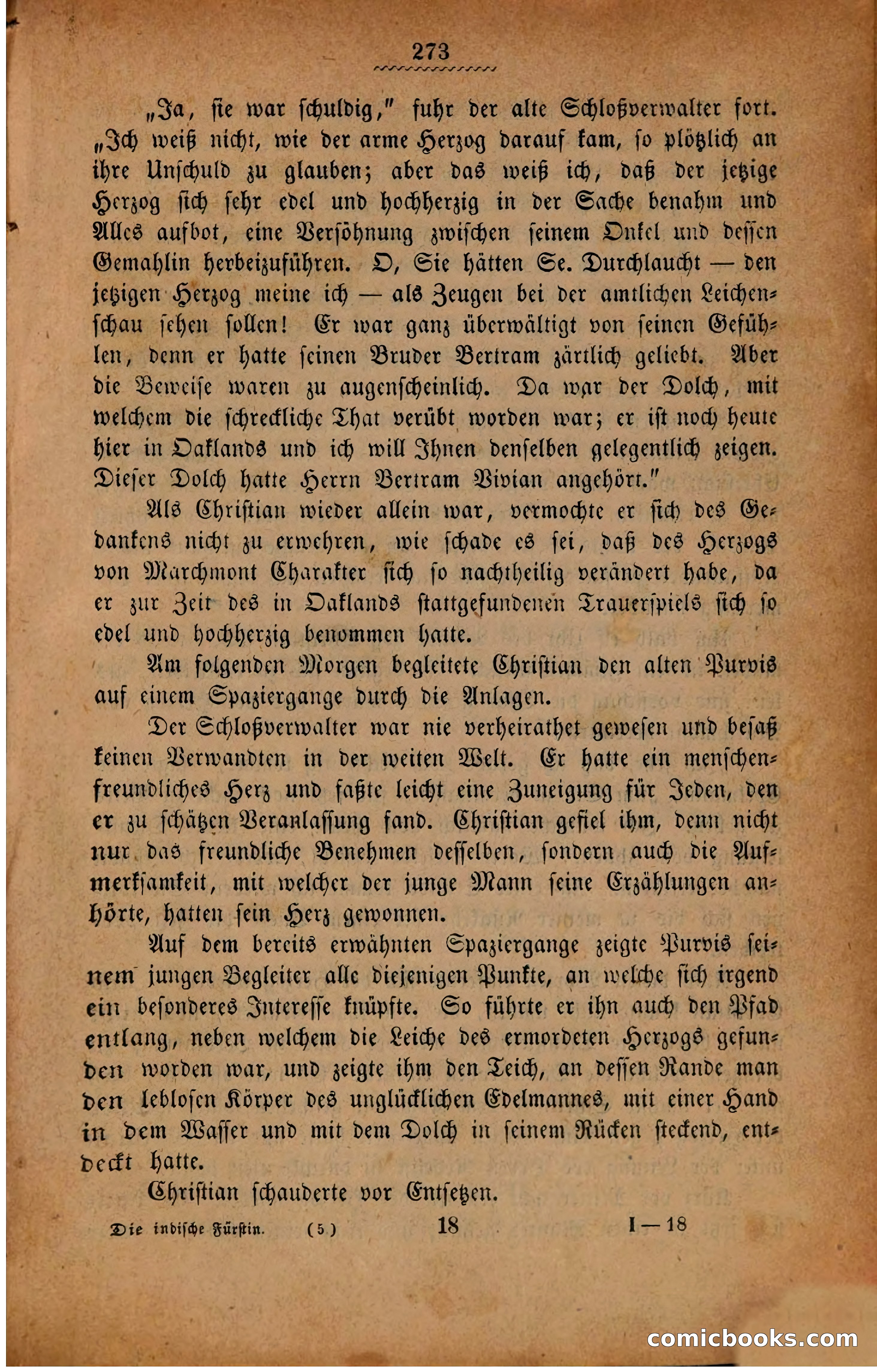Die Indische Fürstin oder Geheimnissvolle Verbrechen — page 277 of 386