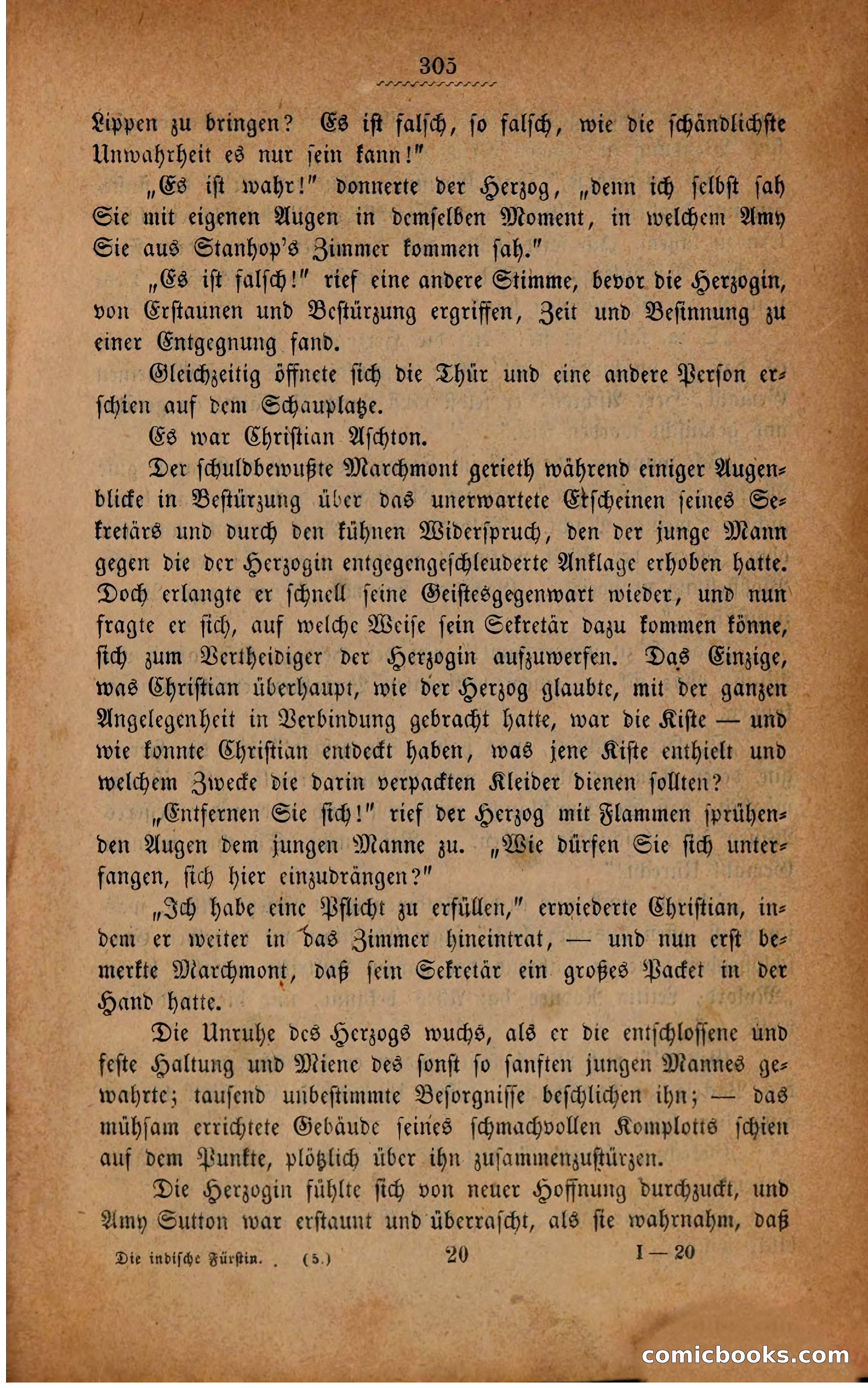 Die Indische Fürstin oder Geheimnissvolle Verbrechen — page 309 of 386