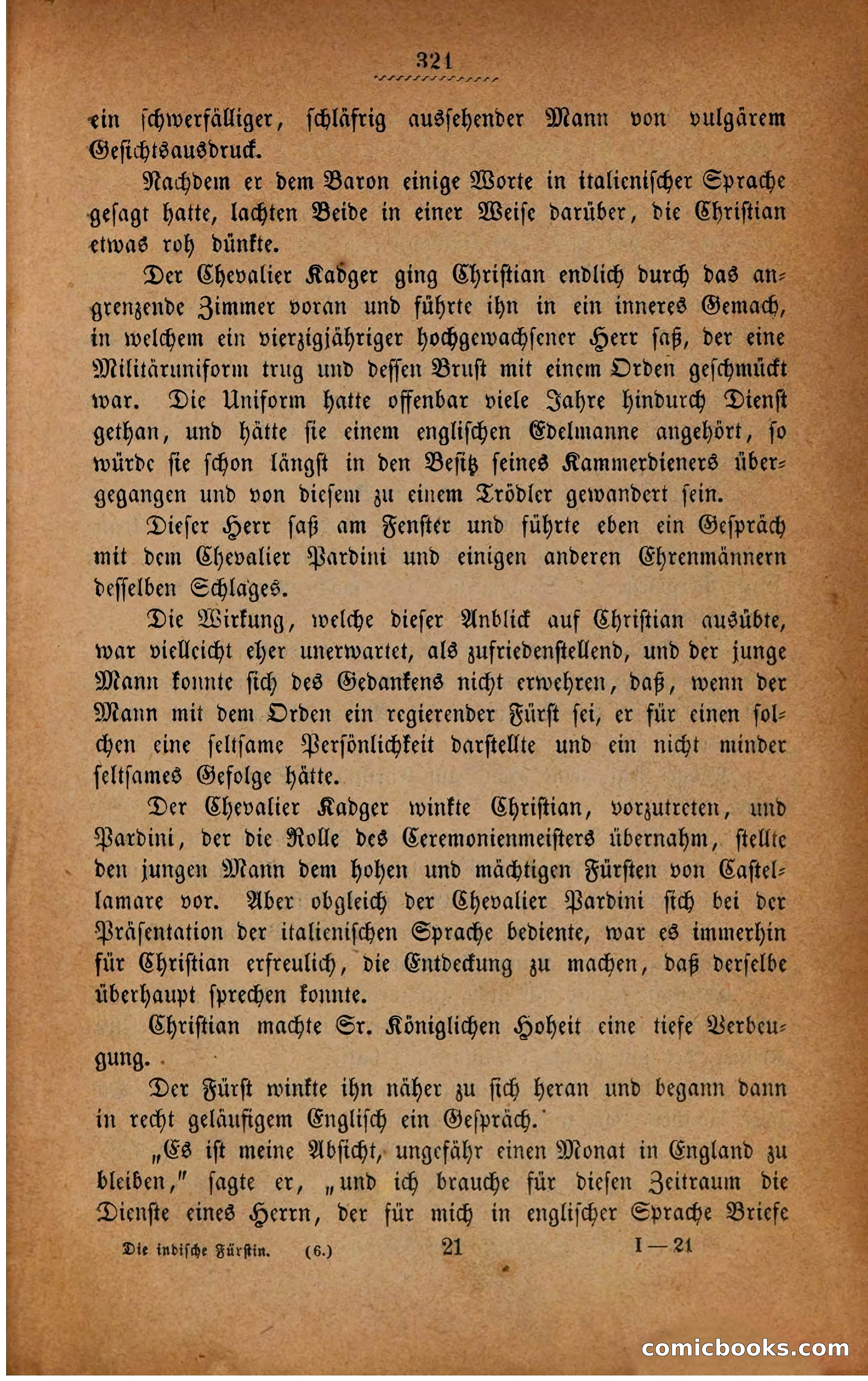 Die Indische Fürstin oder Geheimnissvolle Verbrechen — page 325 of 386