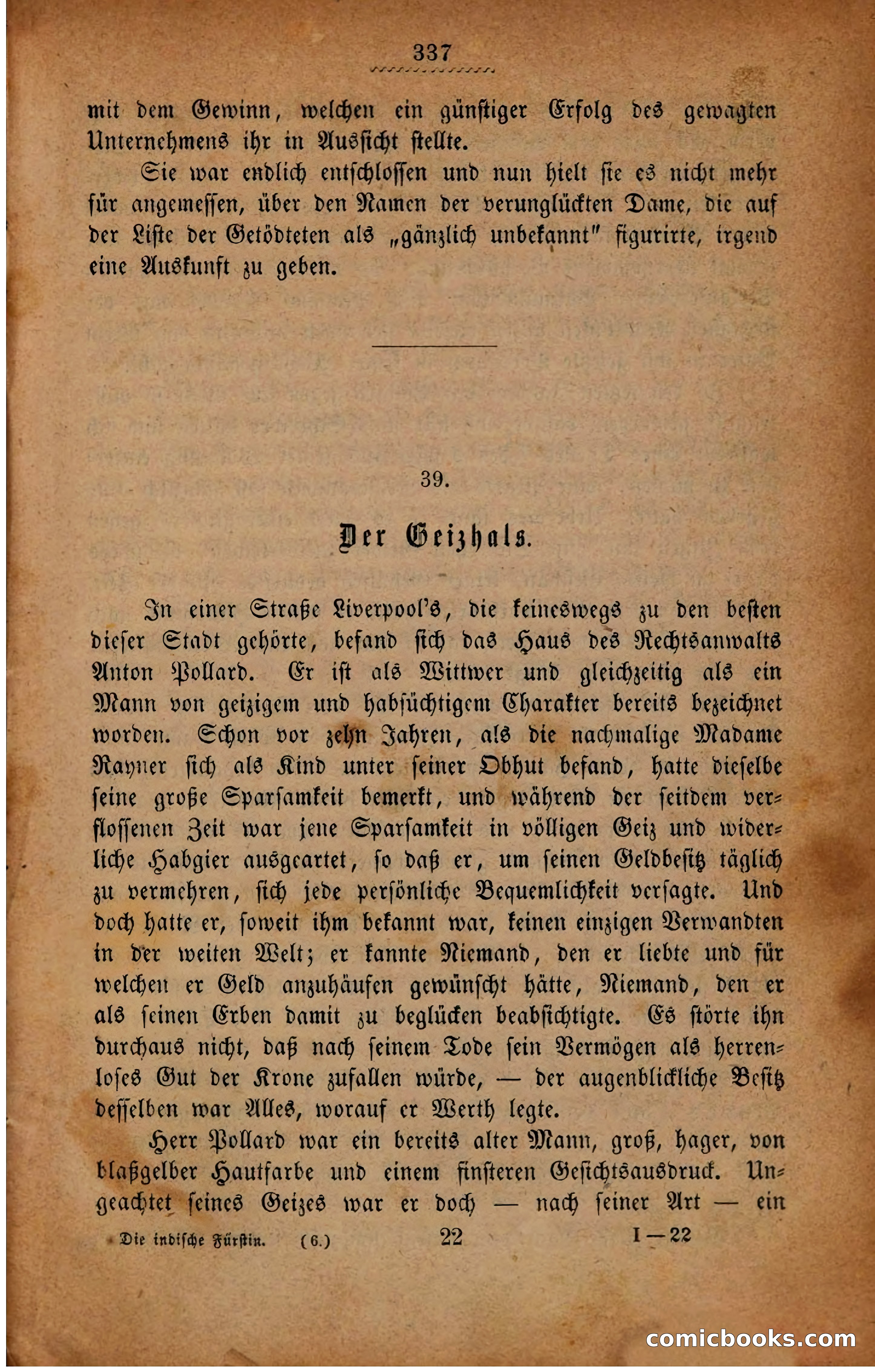 Die Indische Fürstin oder Geheimnissvolle Verbrechen — page 341 of 386