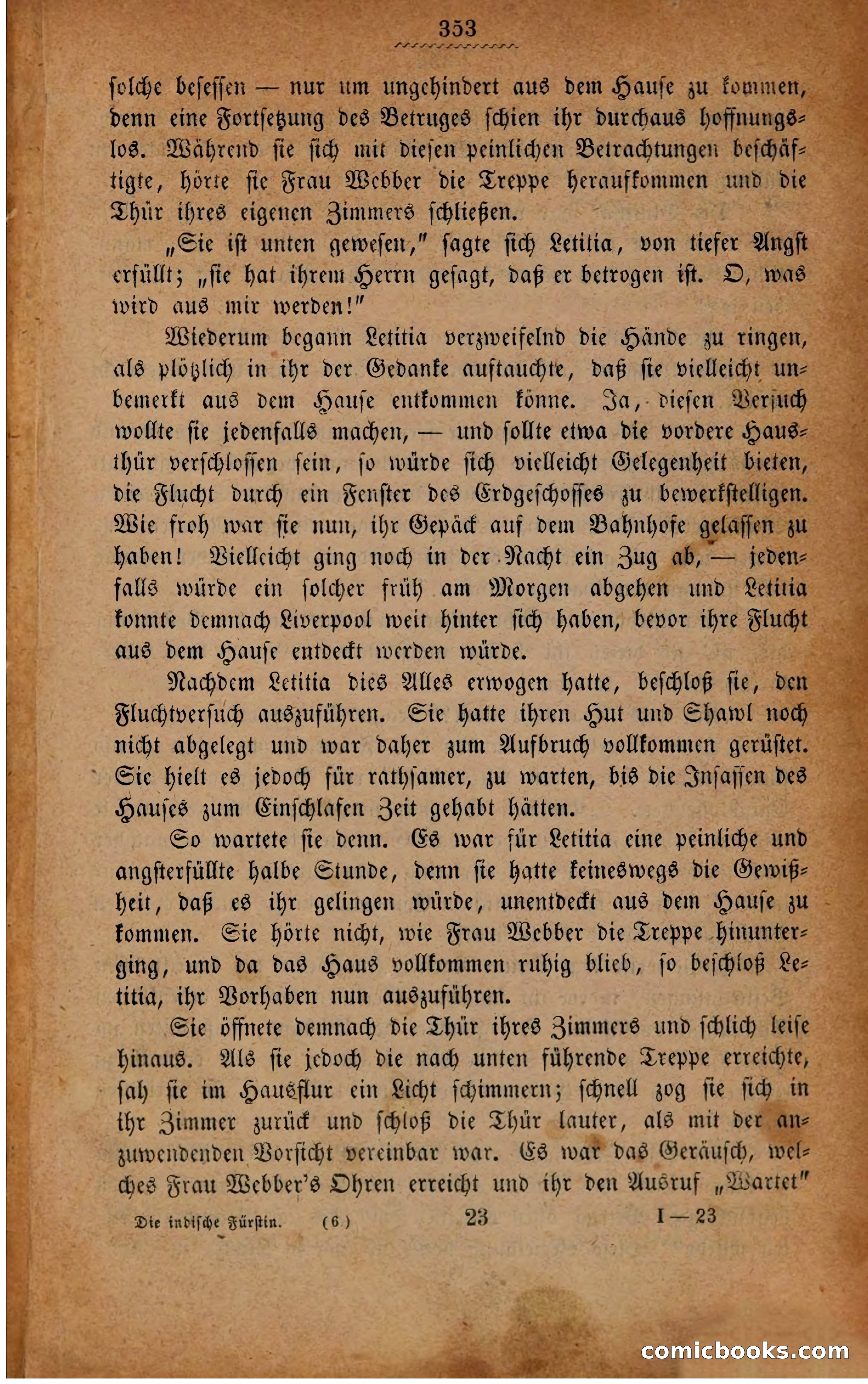 Die Indische Fürstin oder Geheimnissvolle Verbrechen — page 357 of 386