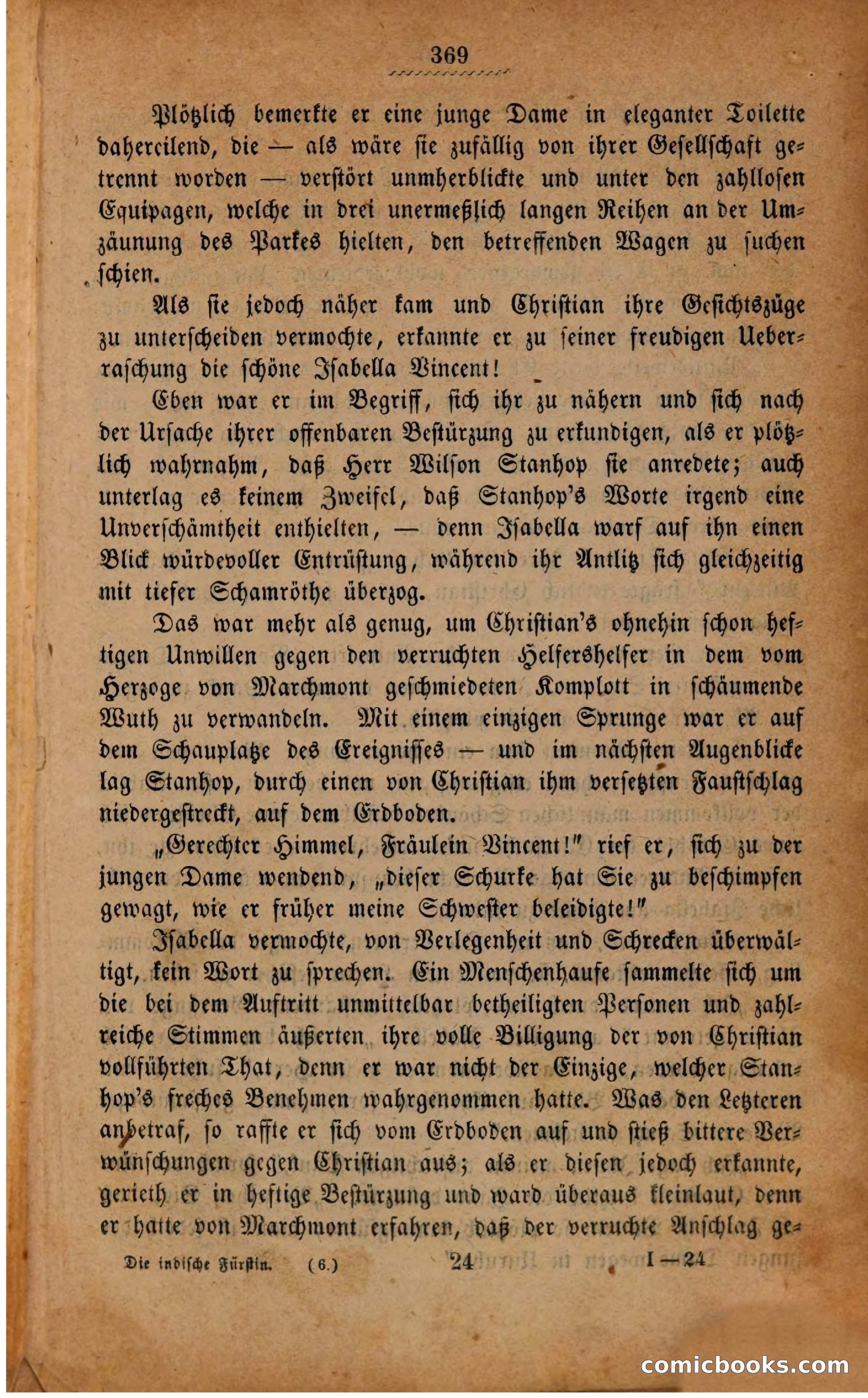 Die Indische Fürstin oder Geheimnissvolle Verbrechen — page 373 of 386