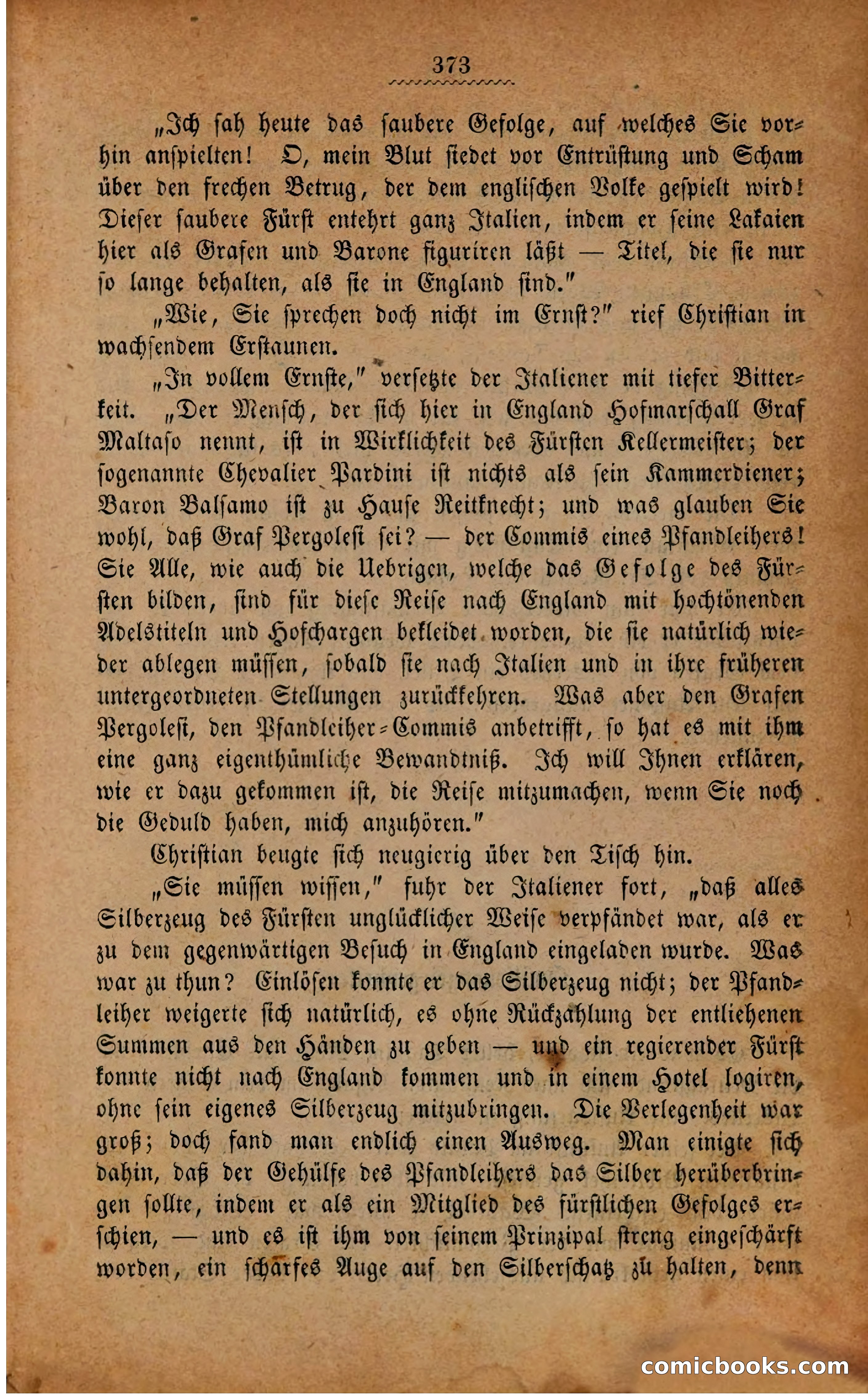 Die Indische Fürstin oder Geheimnissvolle Verbrechen — page 377 of 386