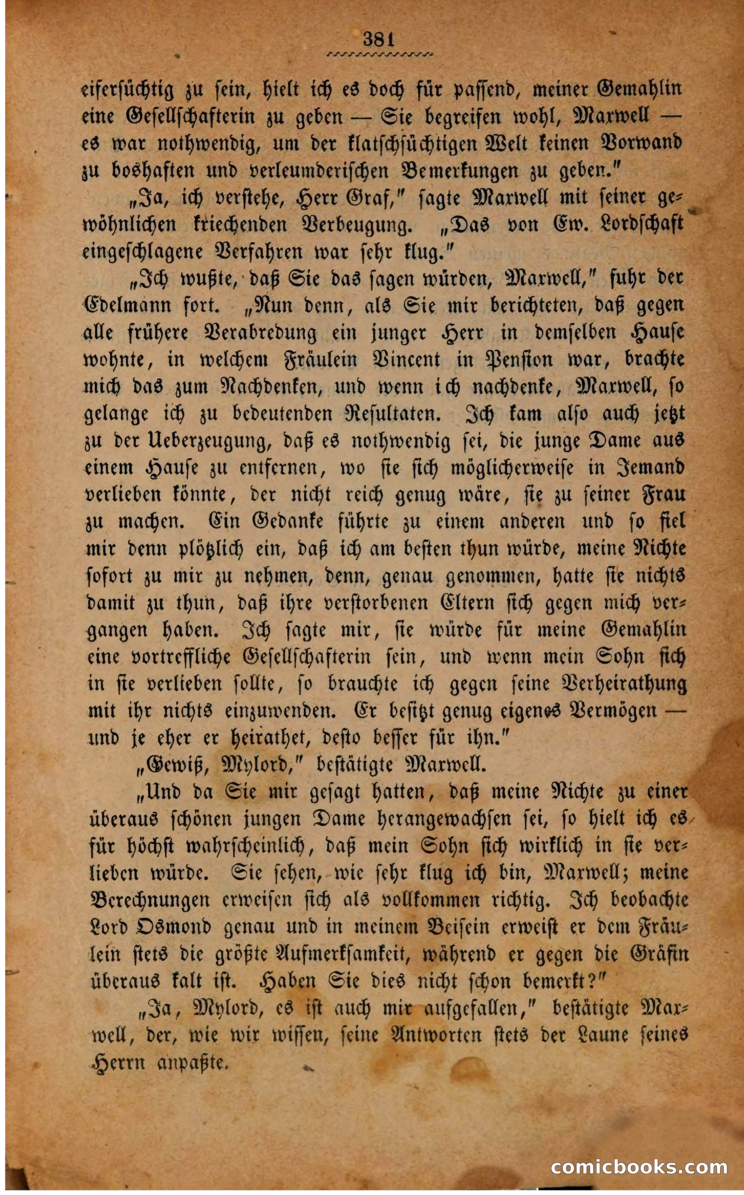 Die Indische Fürstin oder Geheimnissvolle Verbrechen — page 385 of 386