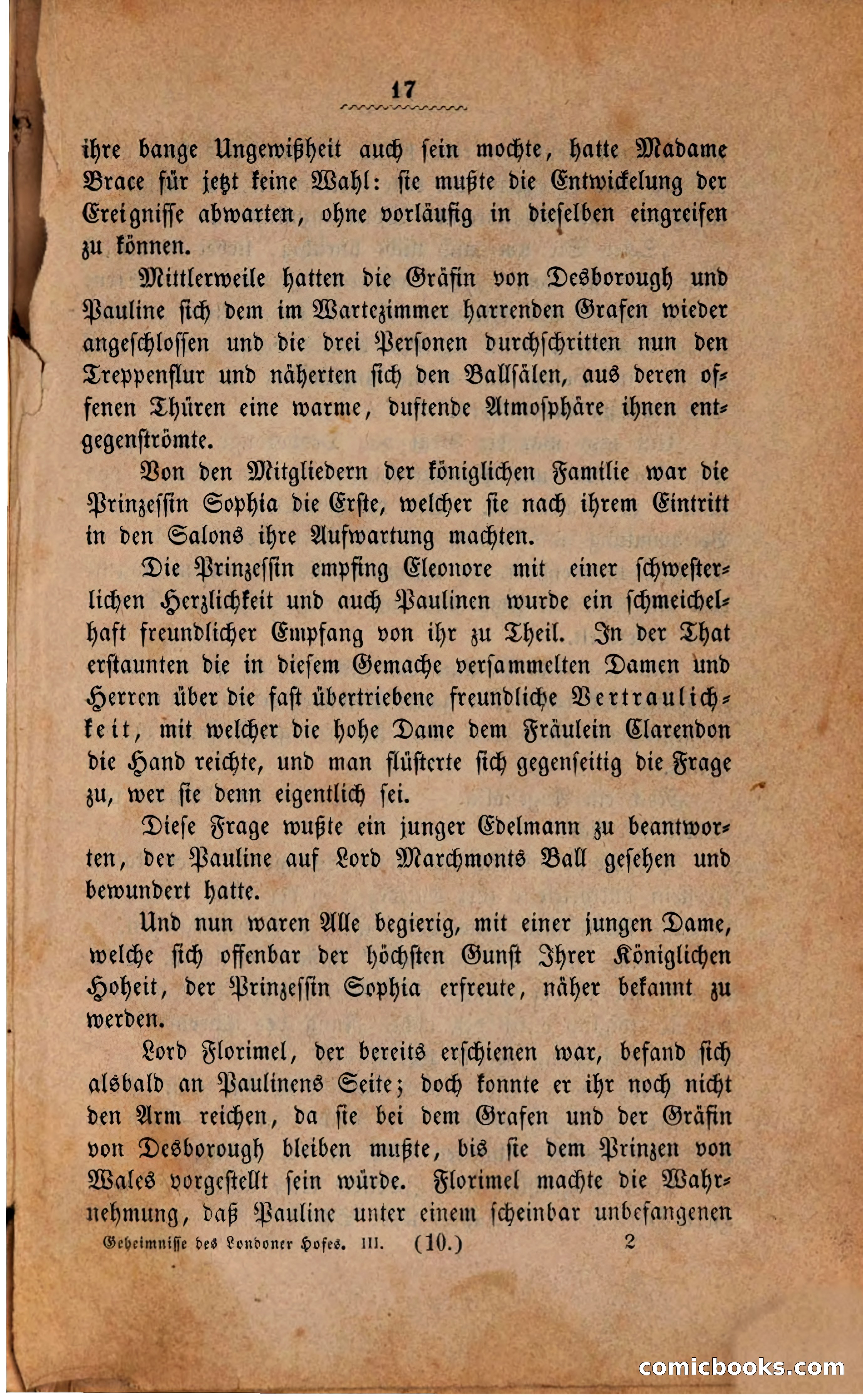 Geheimnisse des Londoner Hofes — page 21 of 301