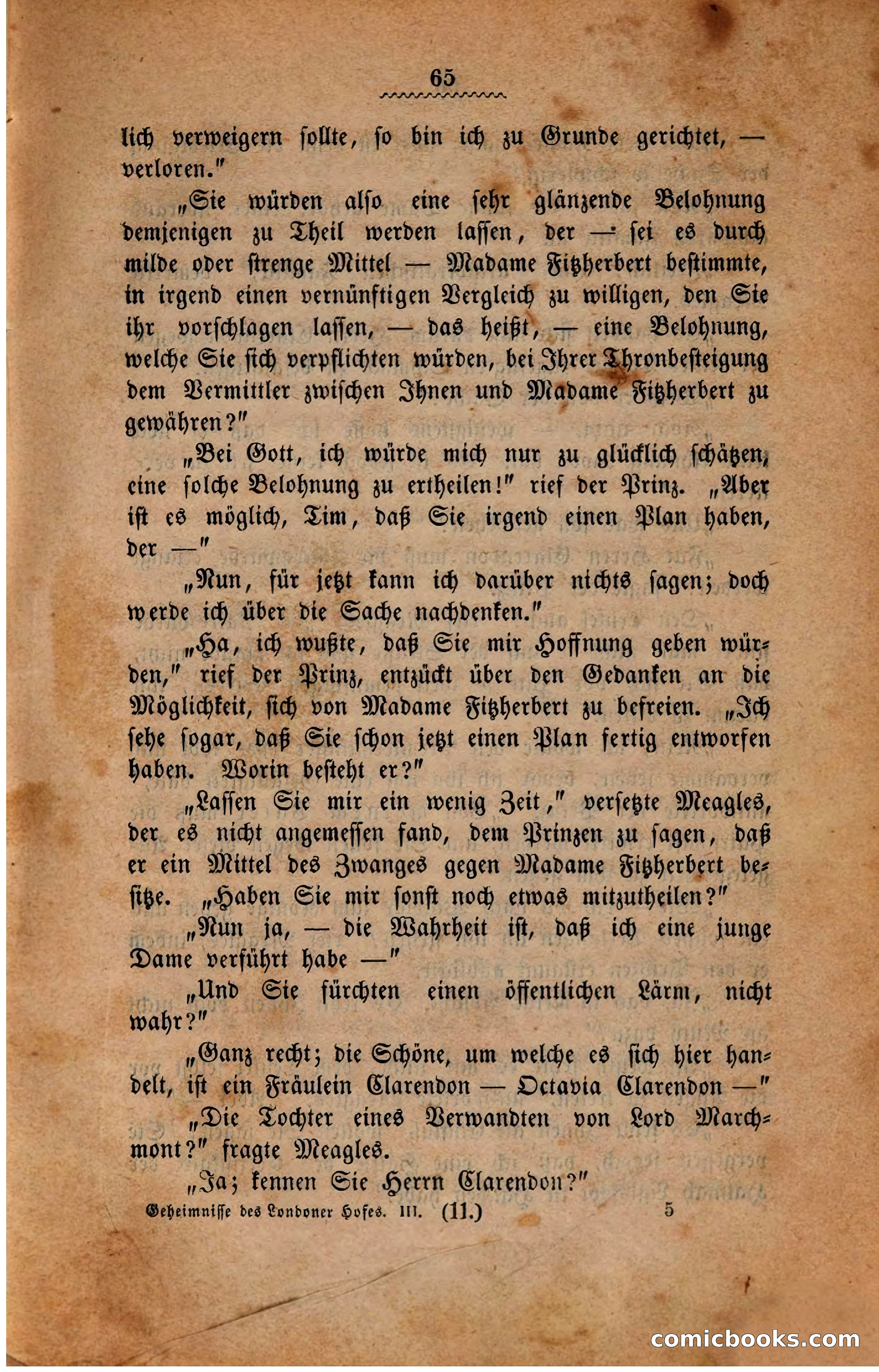 Geheimnisse des Londoner Hofes — page 69 of 301