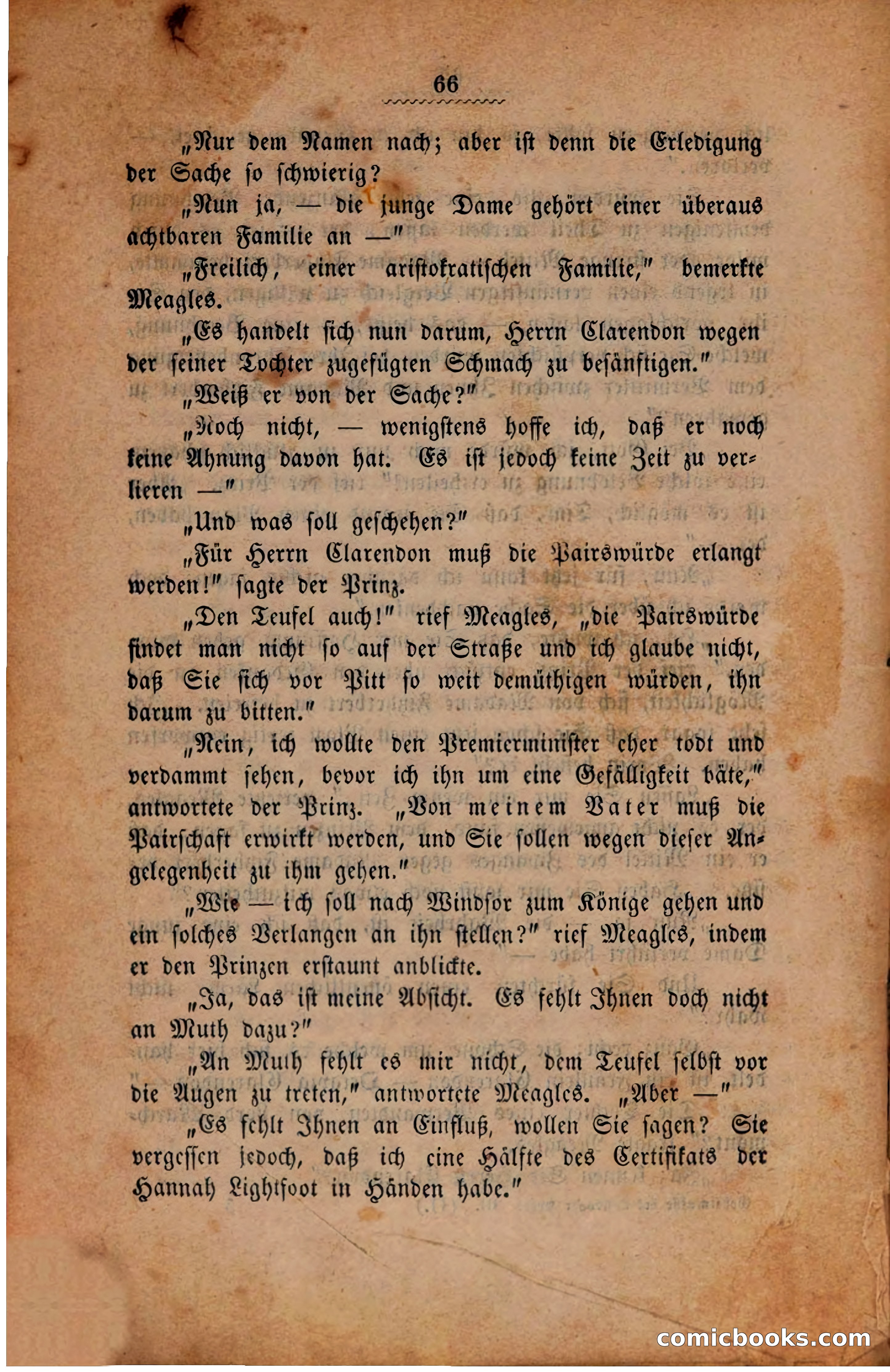 Geheimnisse des Londoner Hofes — page 70 of 301
