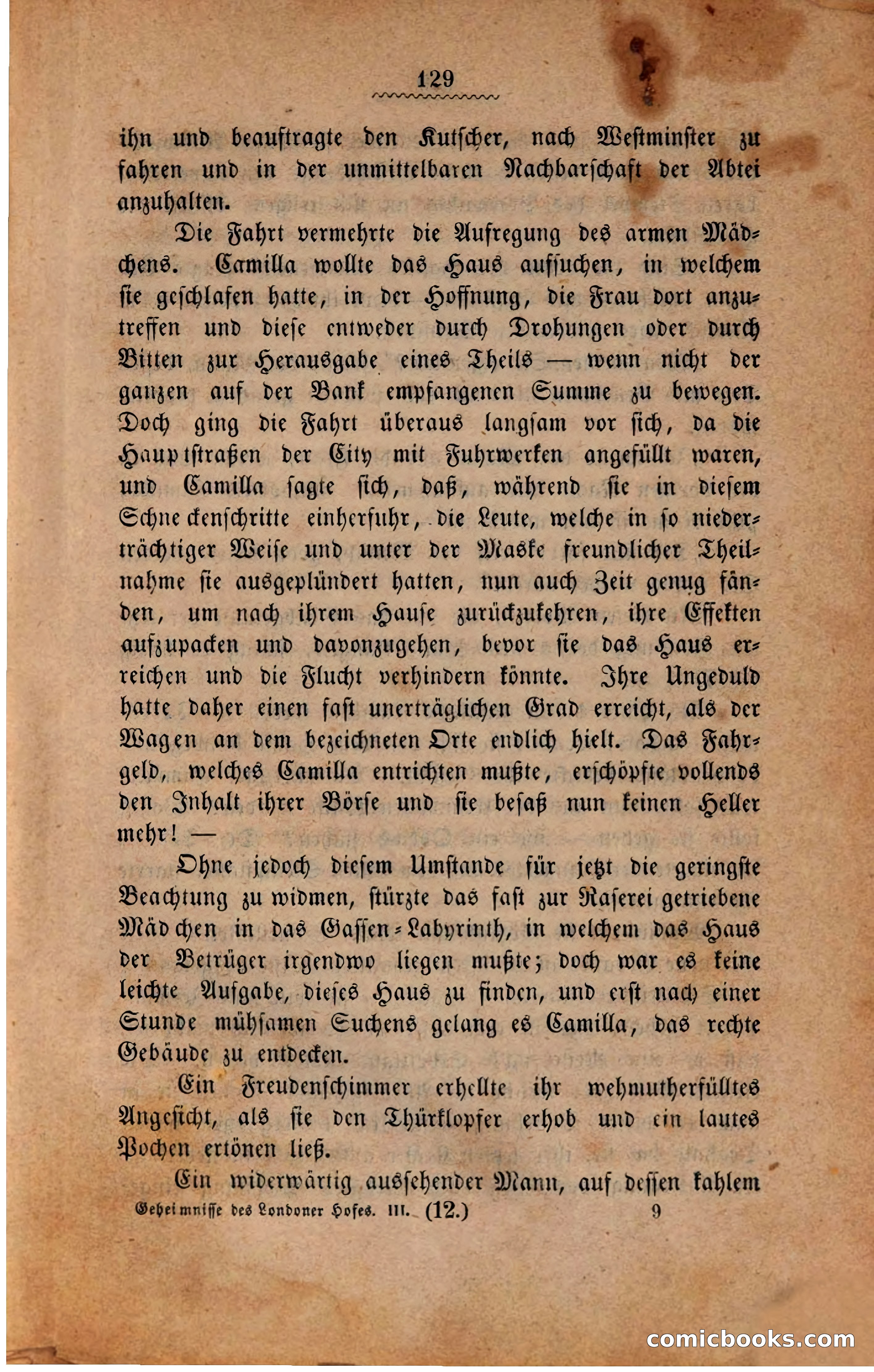 Geheimnisse des Londoner Hofes — page 133 of 301