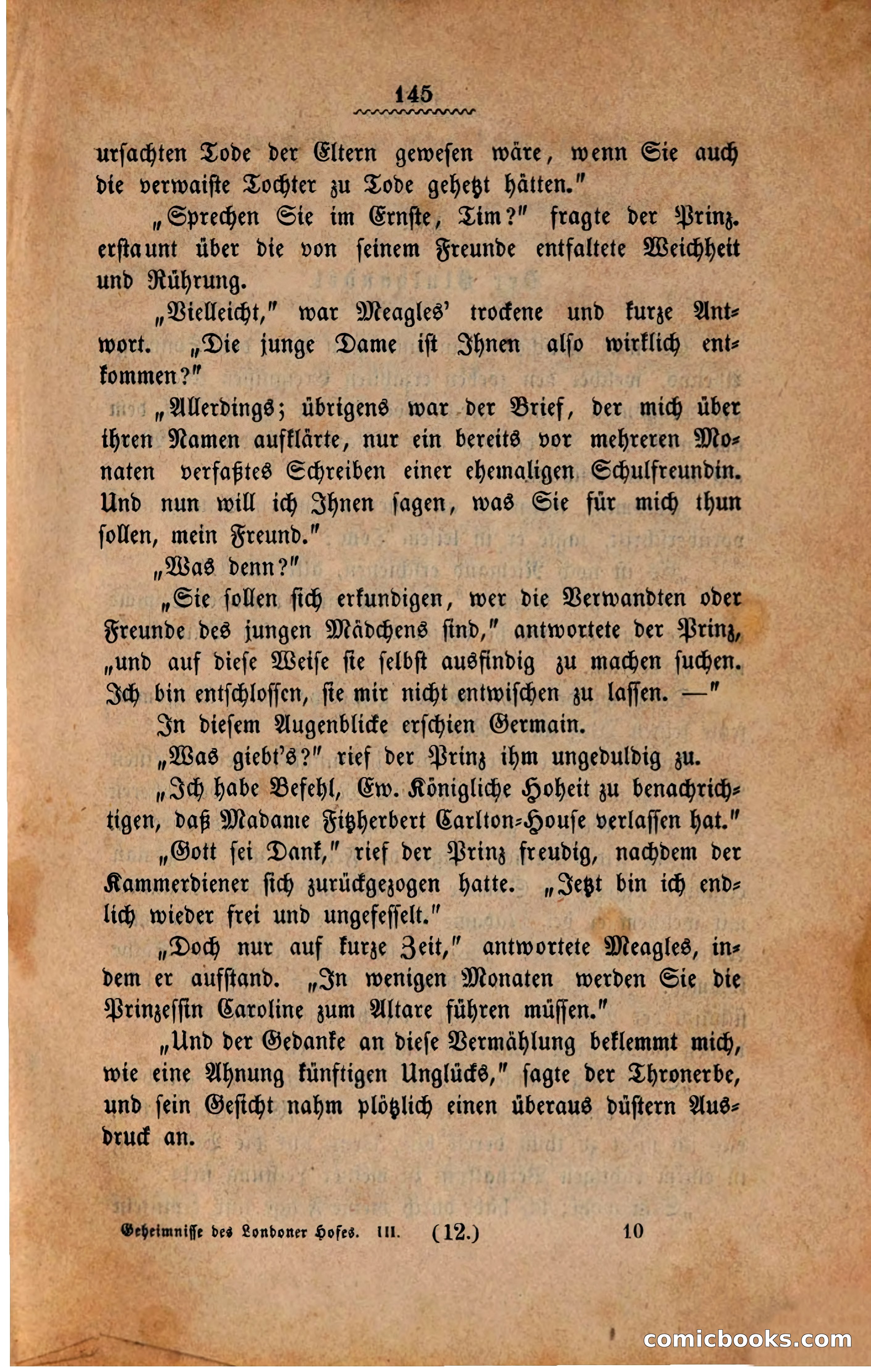 Geheimnisse des Londoner Hofes — page 149 of 301