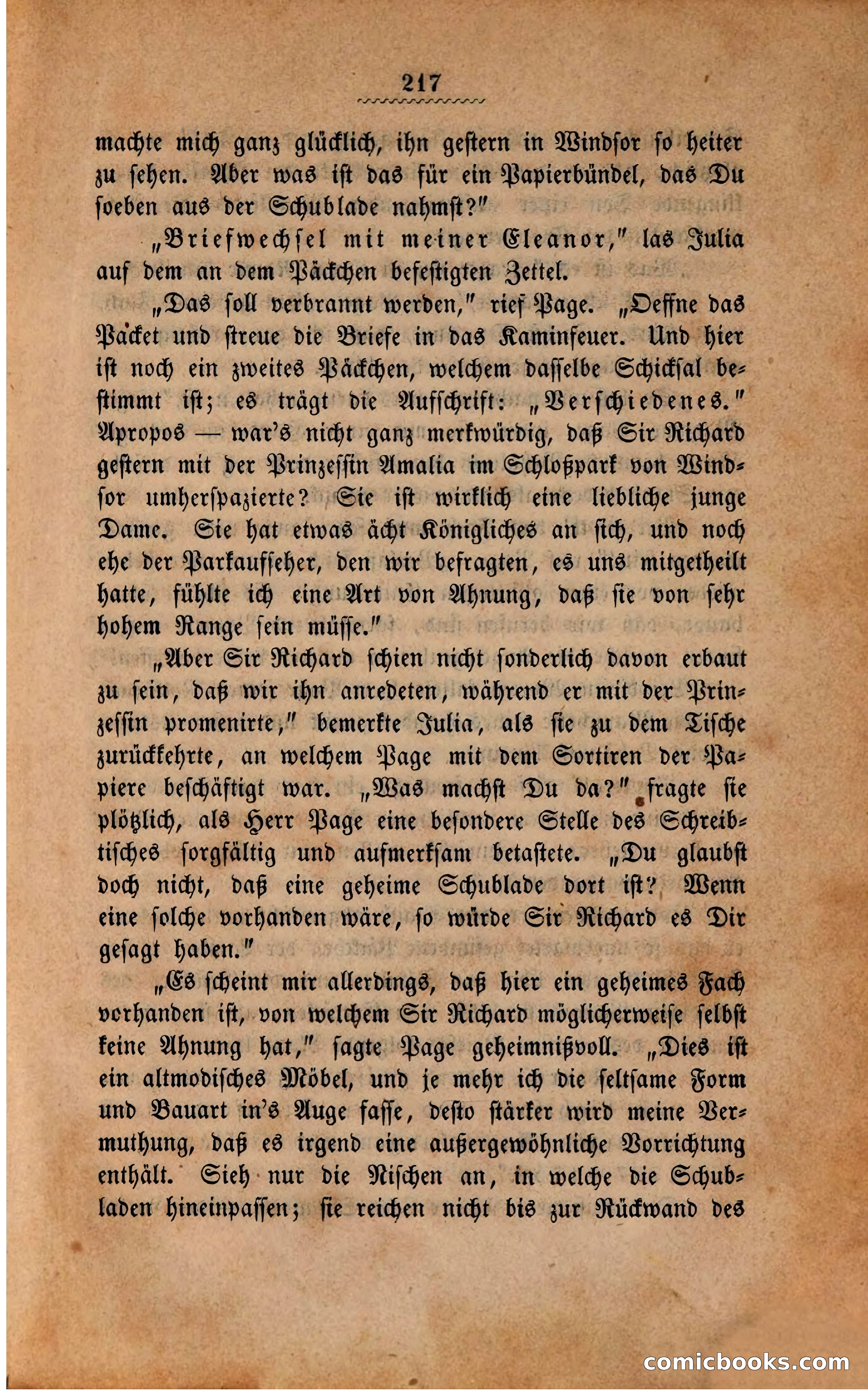 Geheimnisse des Londoner Hofes — page 221 of 301