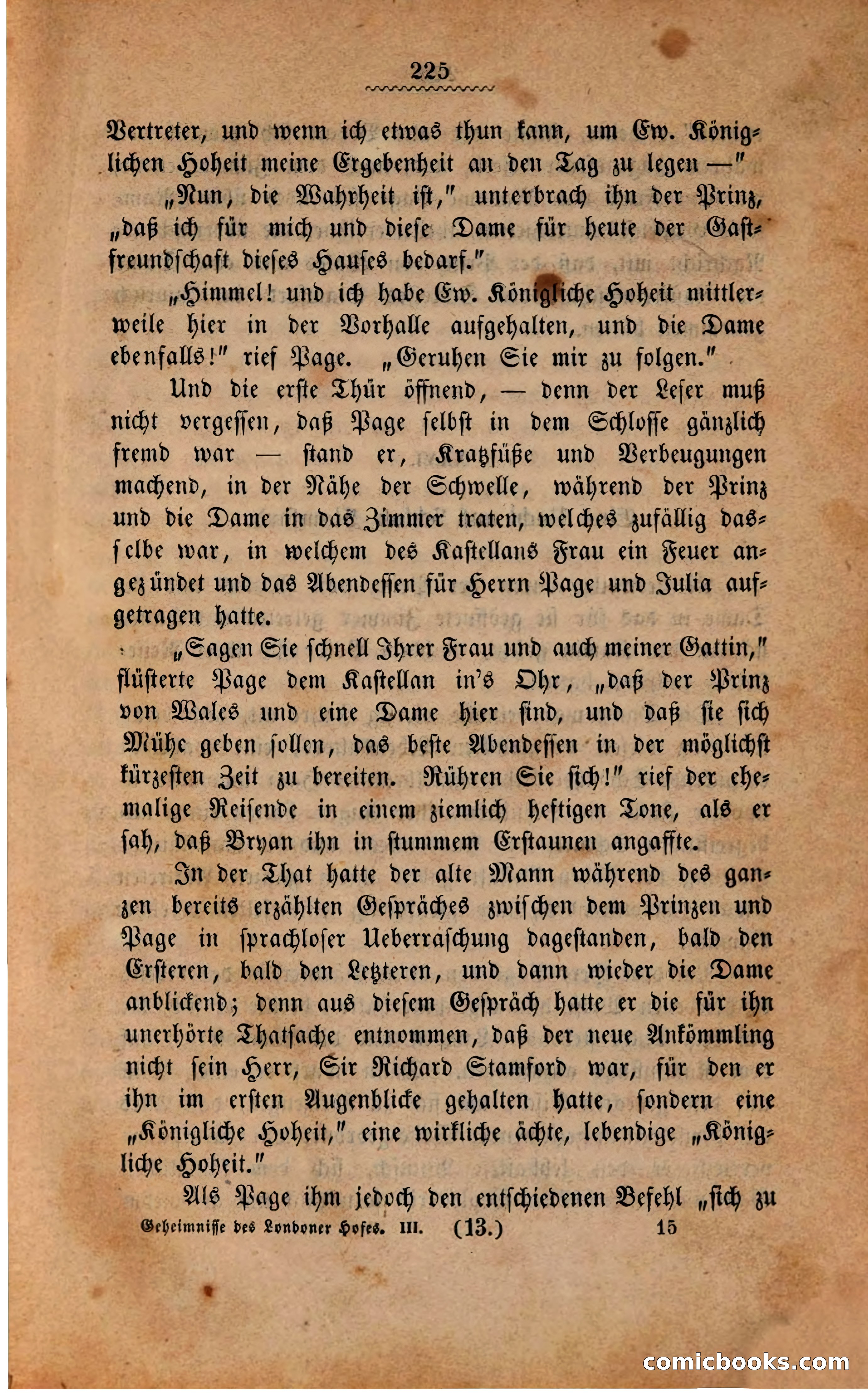 Geheimnisse des Londoner Hofes — page 229 of 301