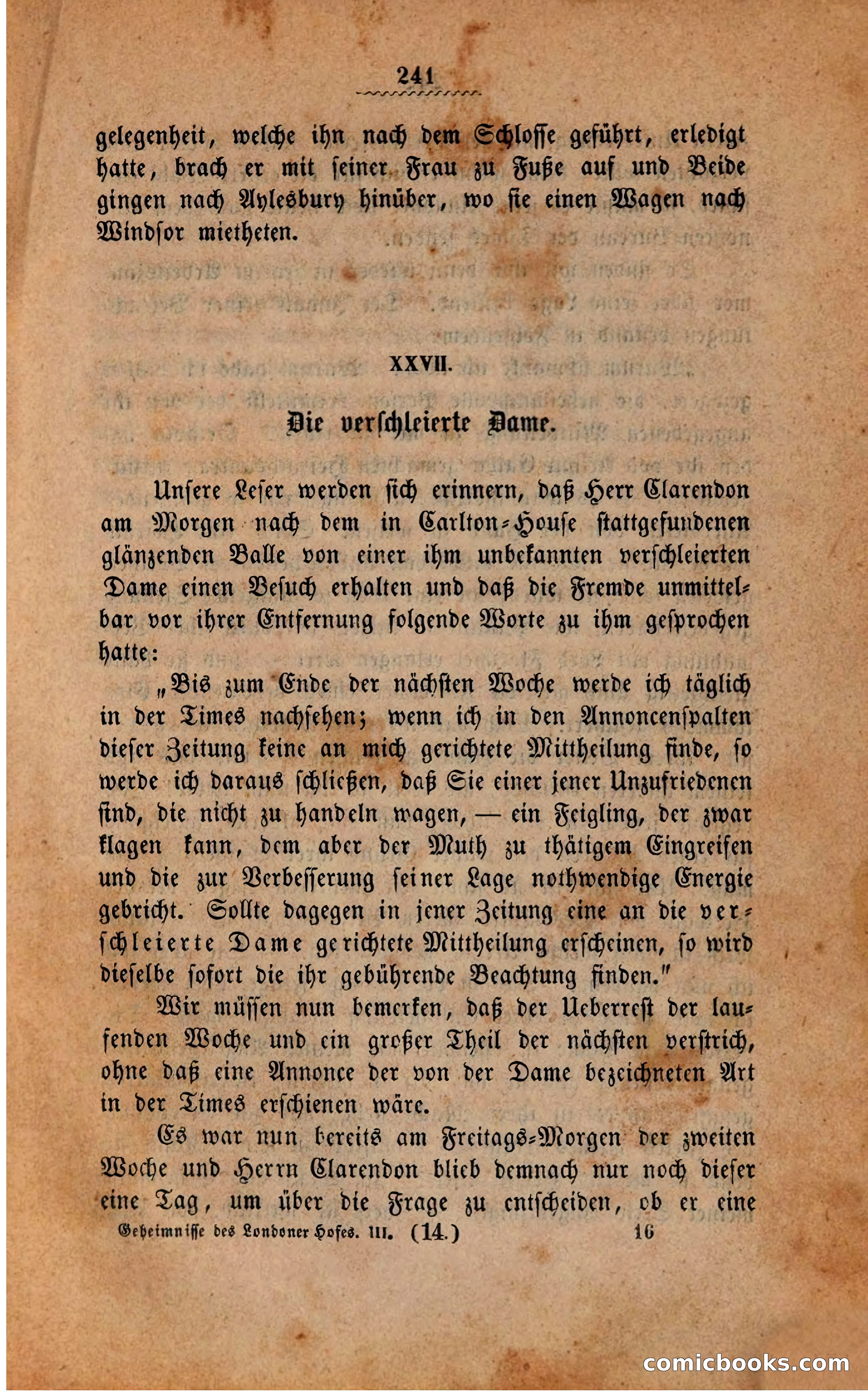 Geheimnisse des Londoner Hofes — page 245 of 301