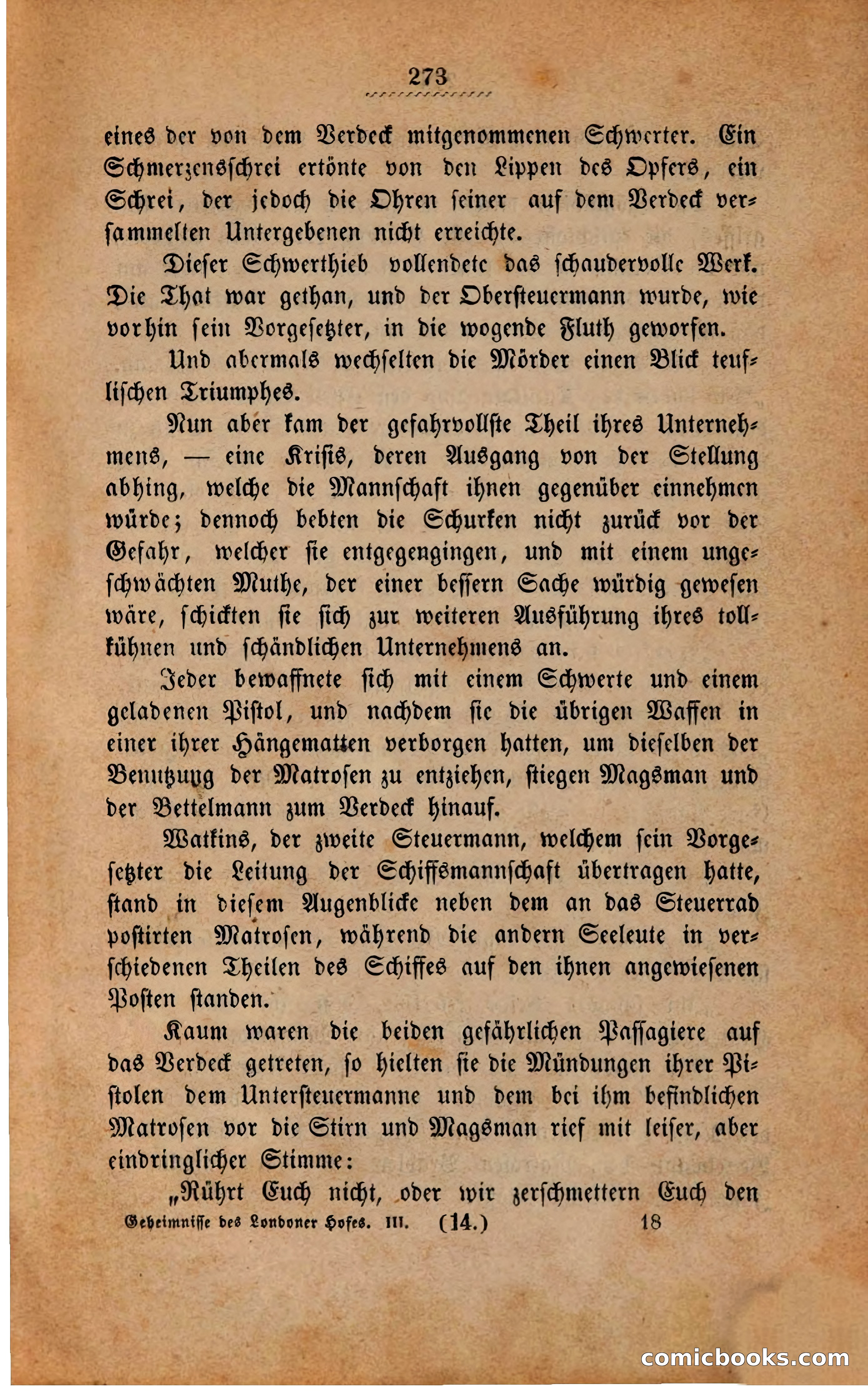 Geheimnisse des Londoner Hofes — page 277 of 301