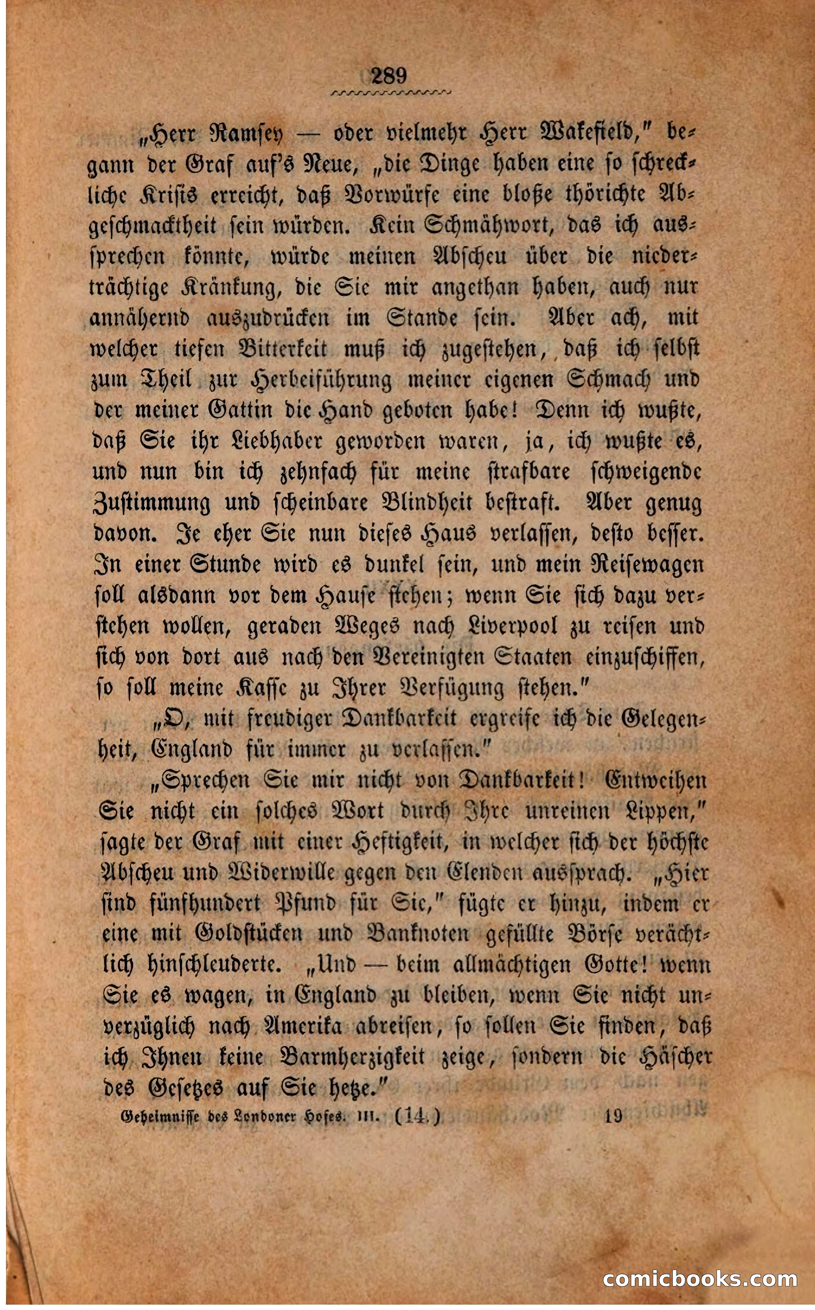 Geheimnisse des Londoner Hofes — page 293 of 301