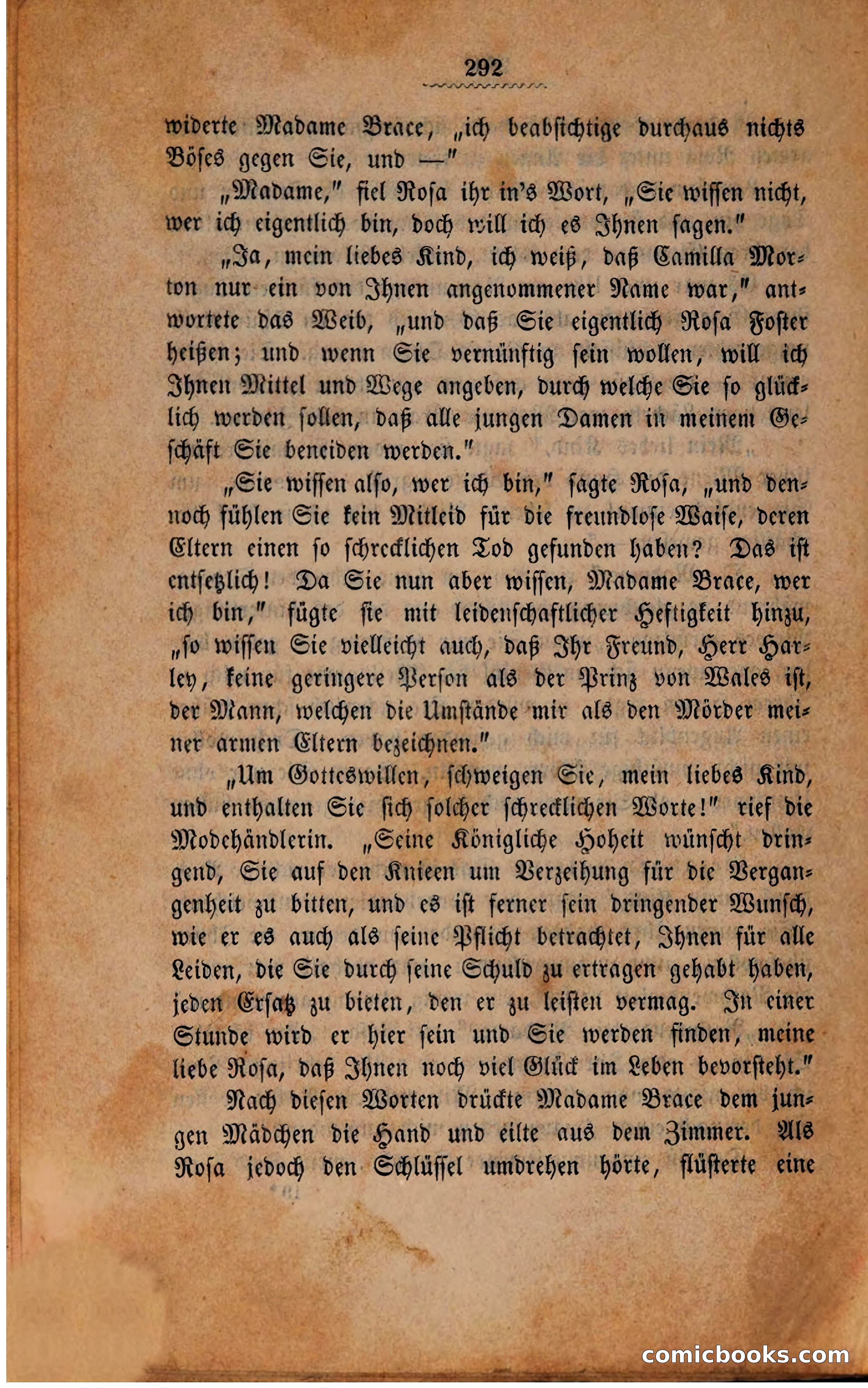 Geheimnisse des Londoner Hofes — page 296 of 301