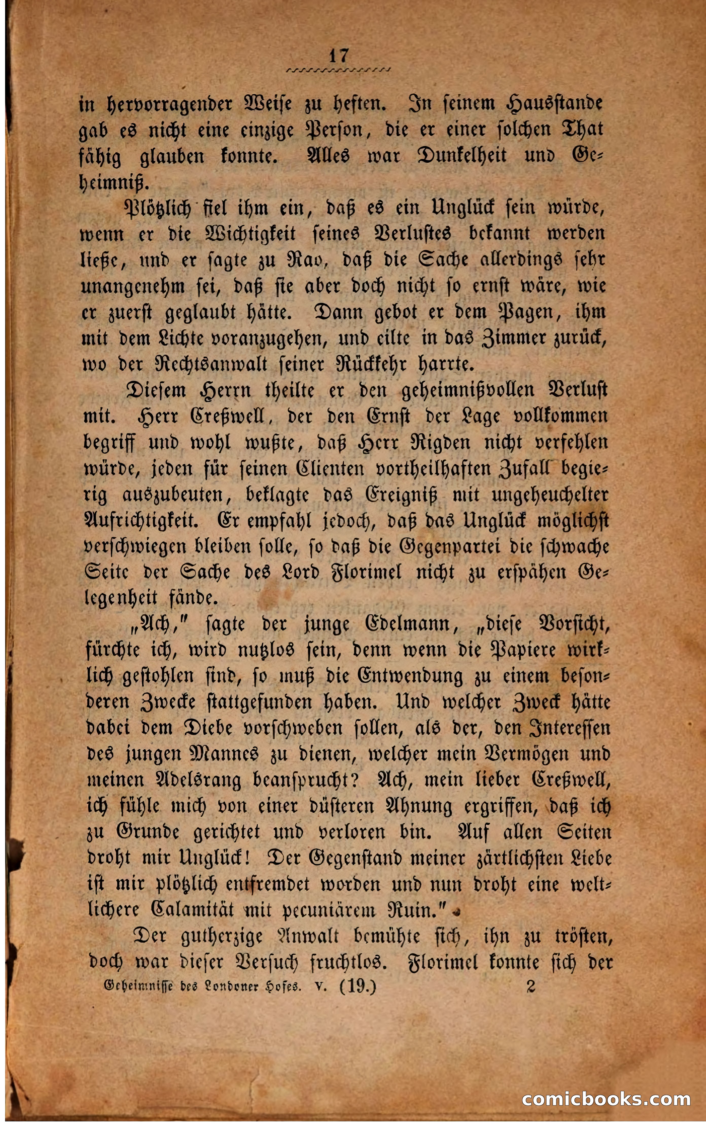 Geheimnisse des Londoner Hofes — page 21 of 396