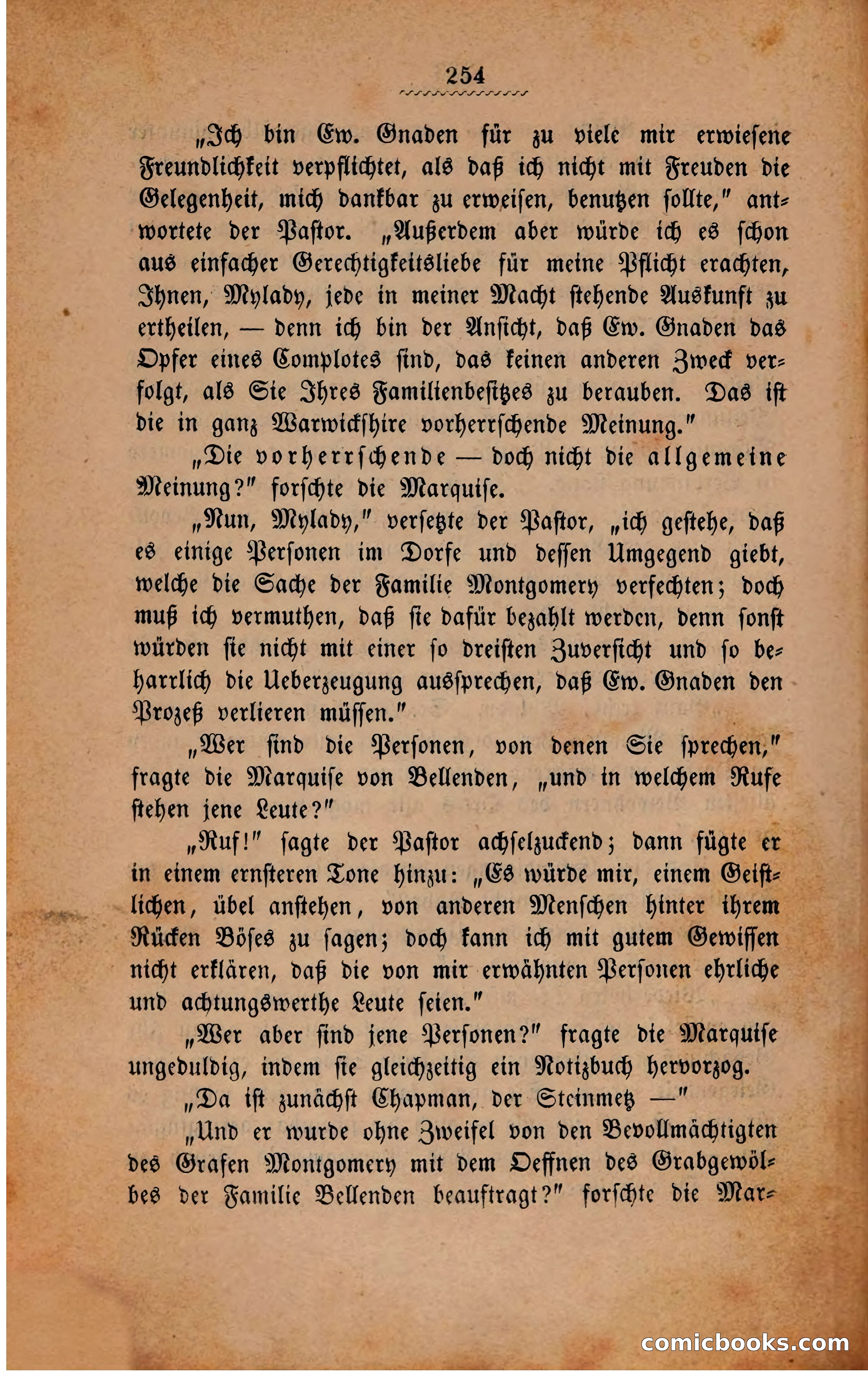 Geheimnisse des Londoner Hofes — page 258 of 396