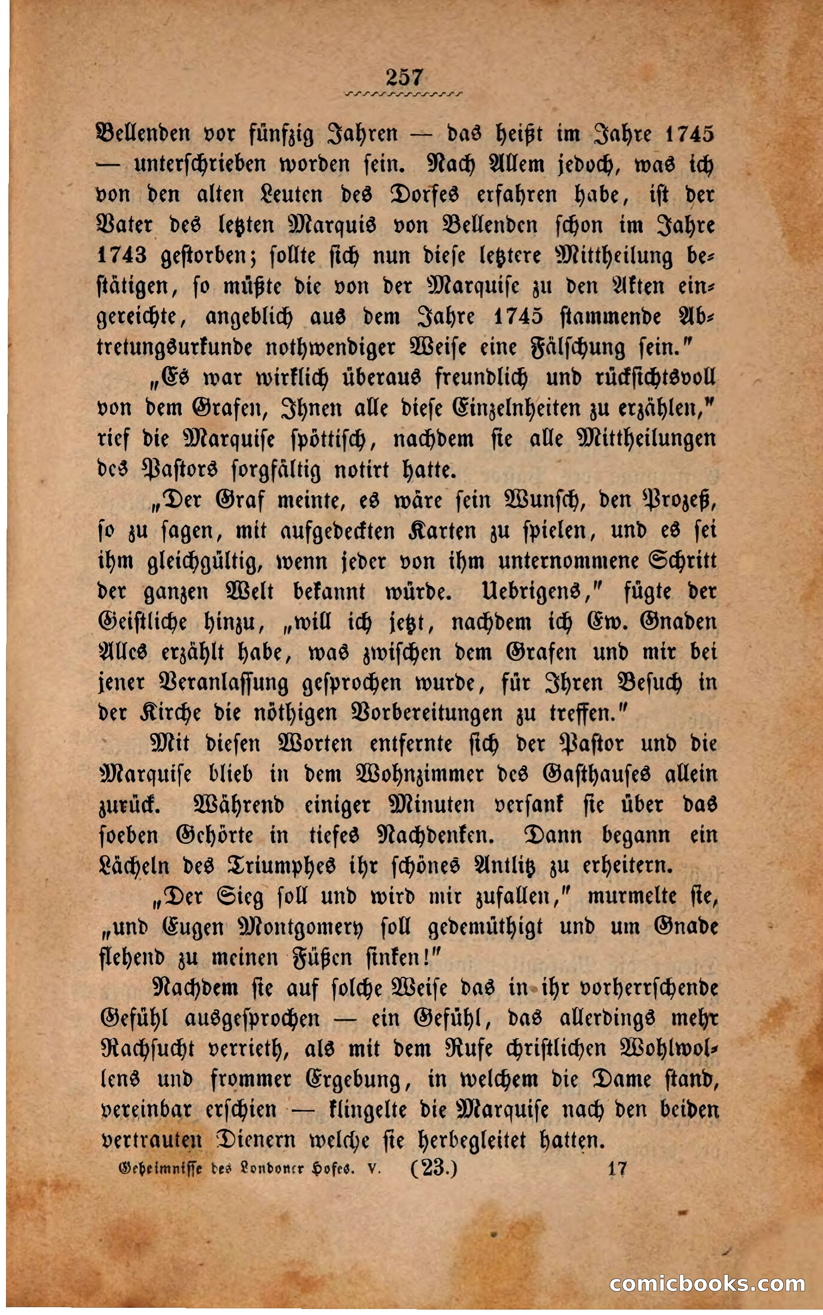 Geheimnisse des Londoner Hofes — page 261 of 396