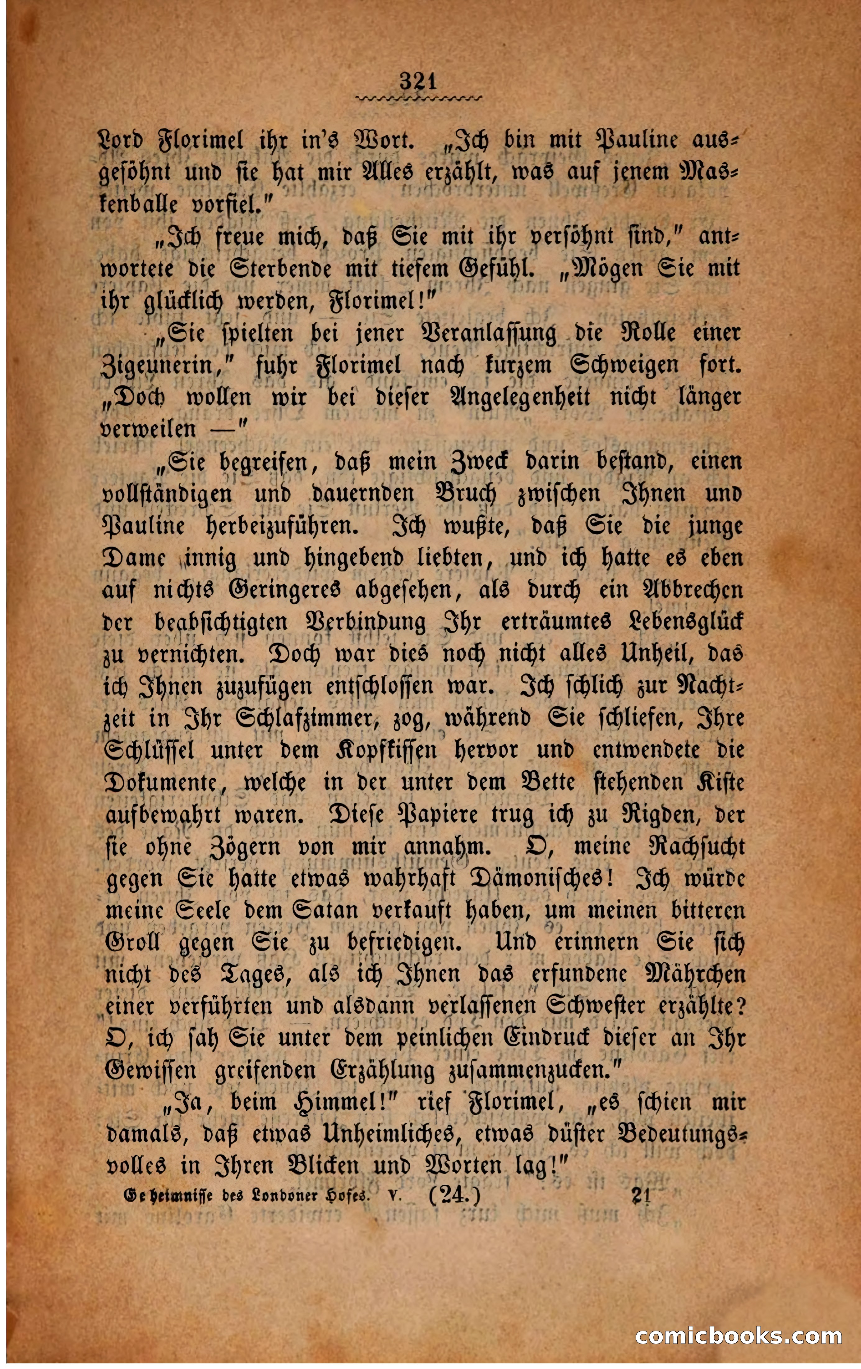 Geheimnisse des Londoner Hofes — page 325 of 396