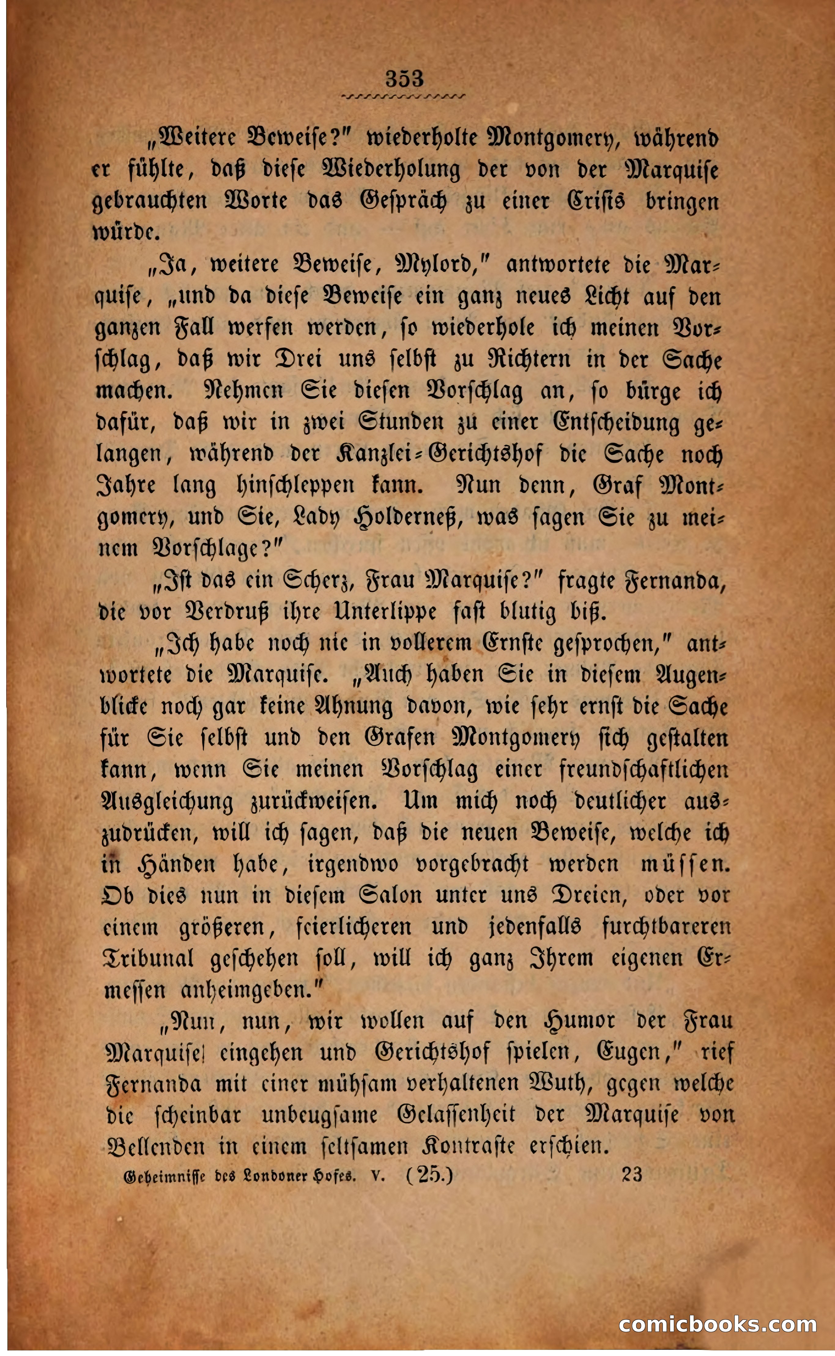 Geheimnisse des Londoner Hofes — page 357 of 396