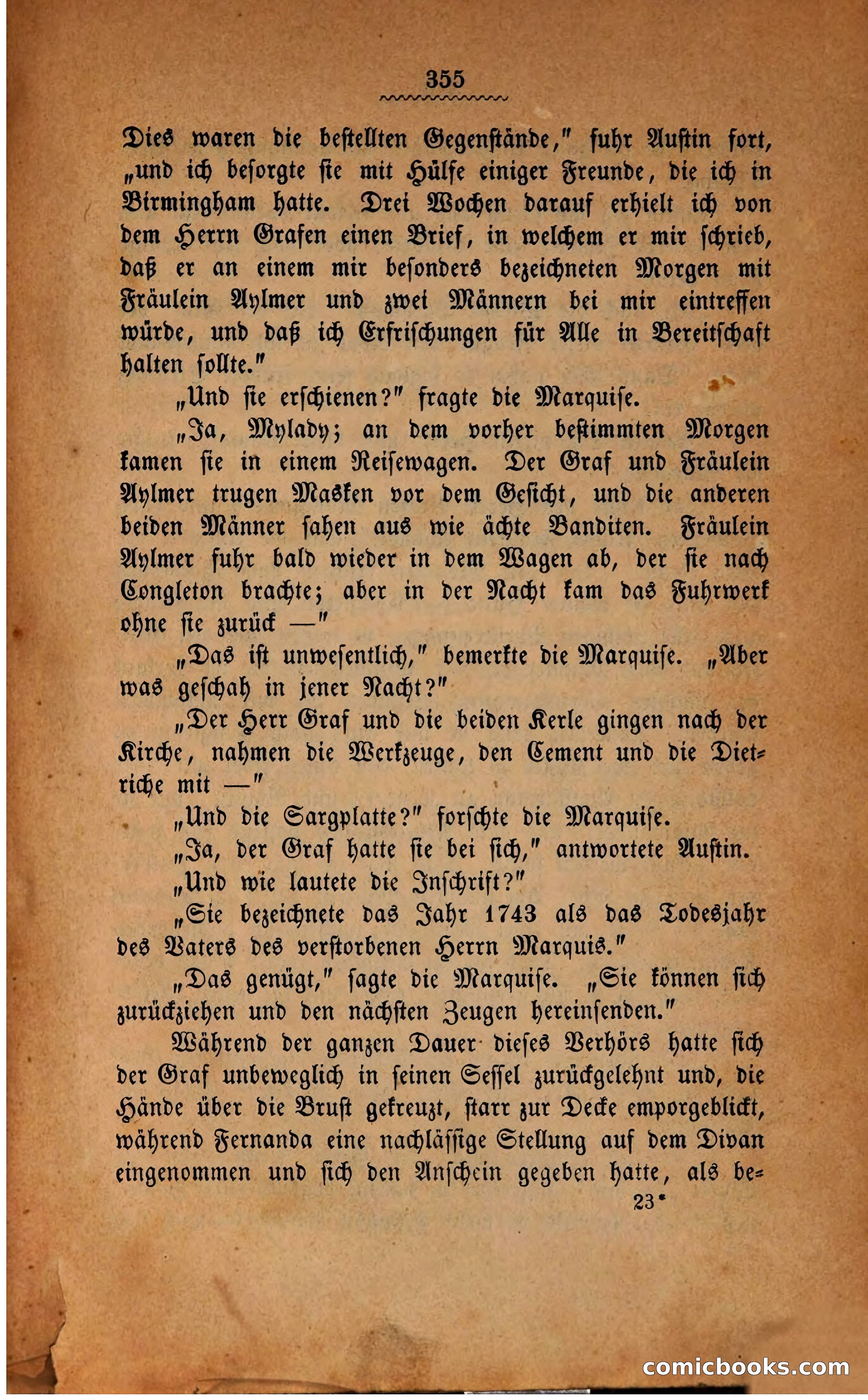 Geheimnisse des Londoner Hofes — page 359 of 396