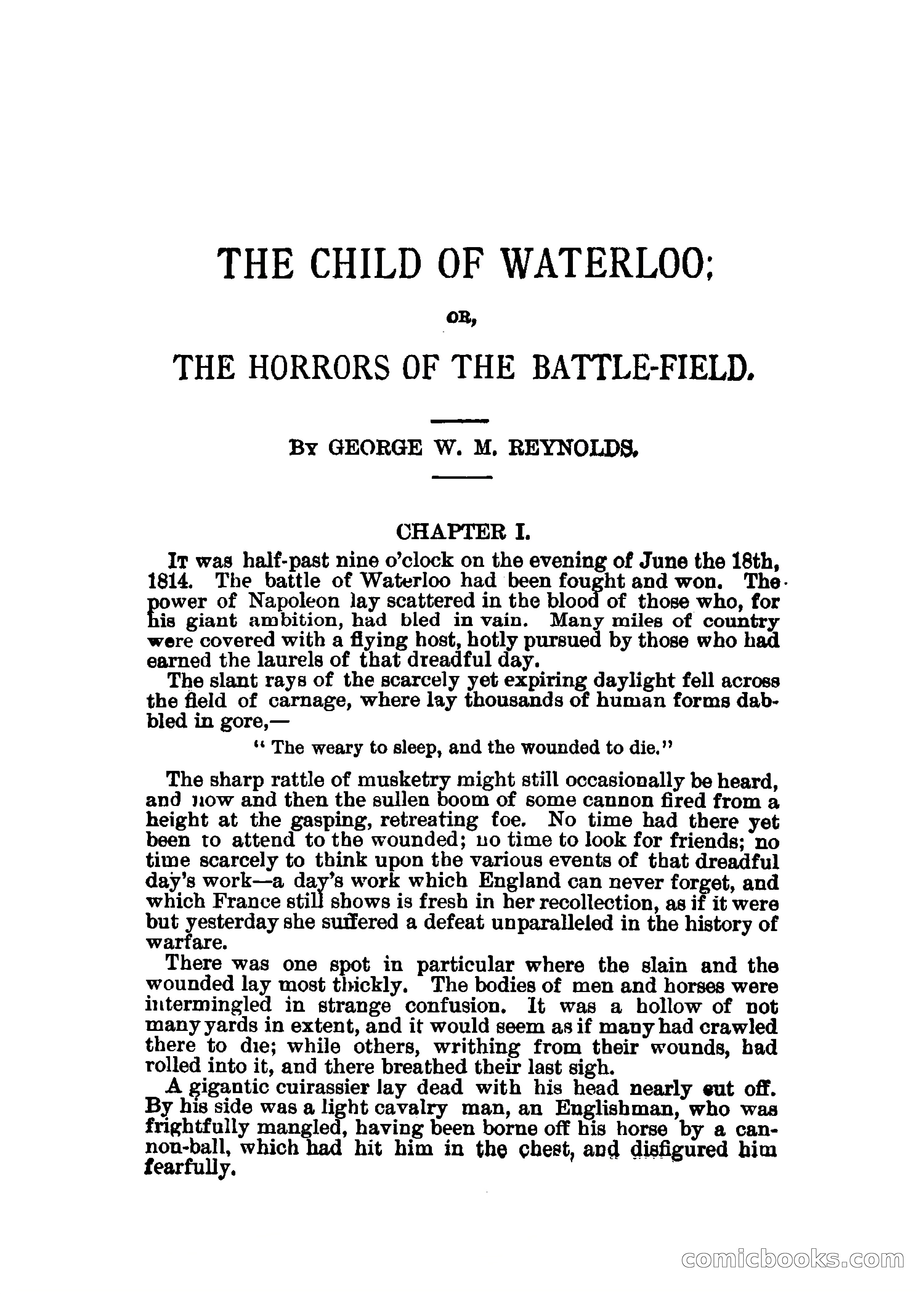 The Child of Waterloo, or, The Horrors of the Battle-Field — page 4 of 308