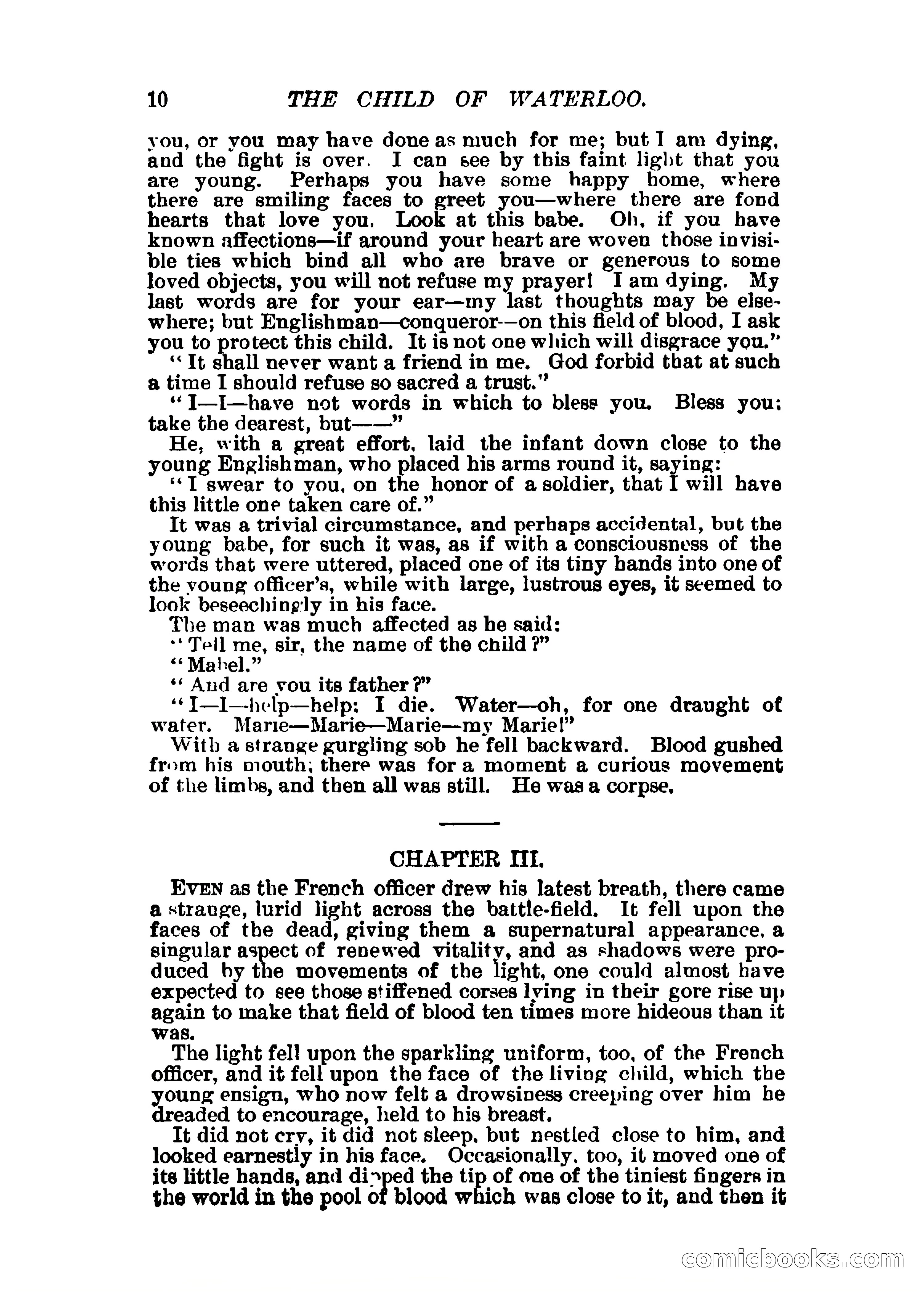 The Child of Waterloo, or, The Horrors of the Battle-Field — page 13 of 308