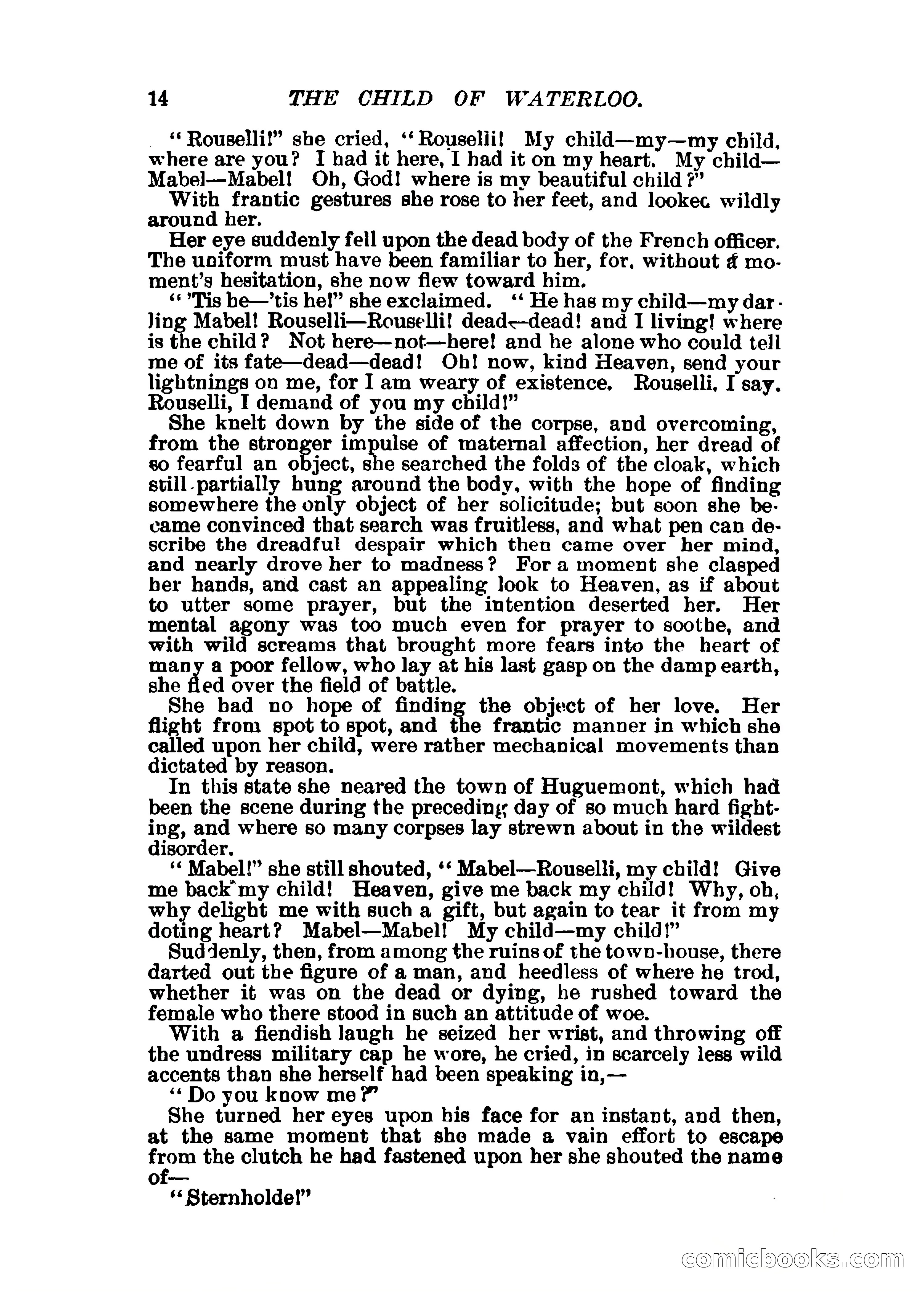 The Child of Waterloo, or, The Horrors of the Battle-Field — page 17 of 308