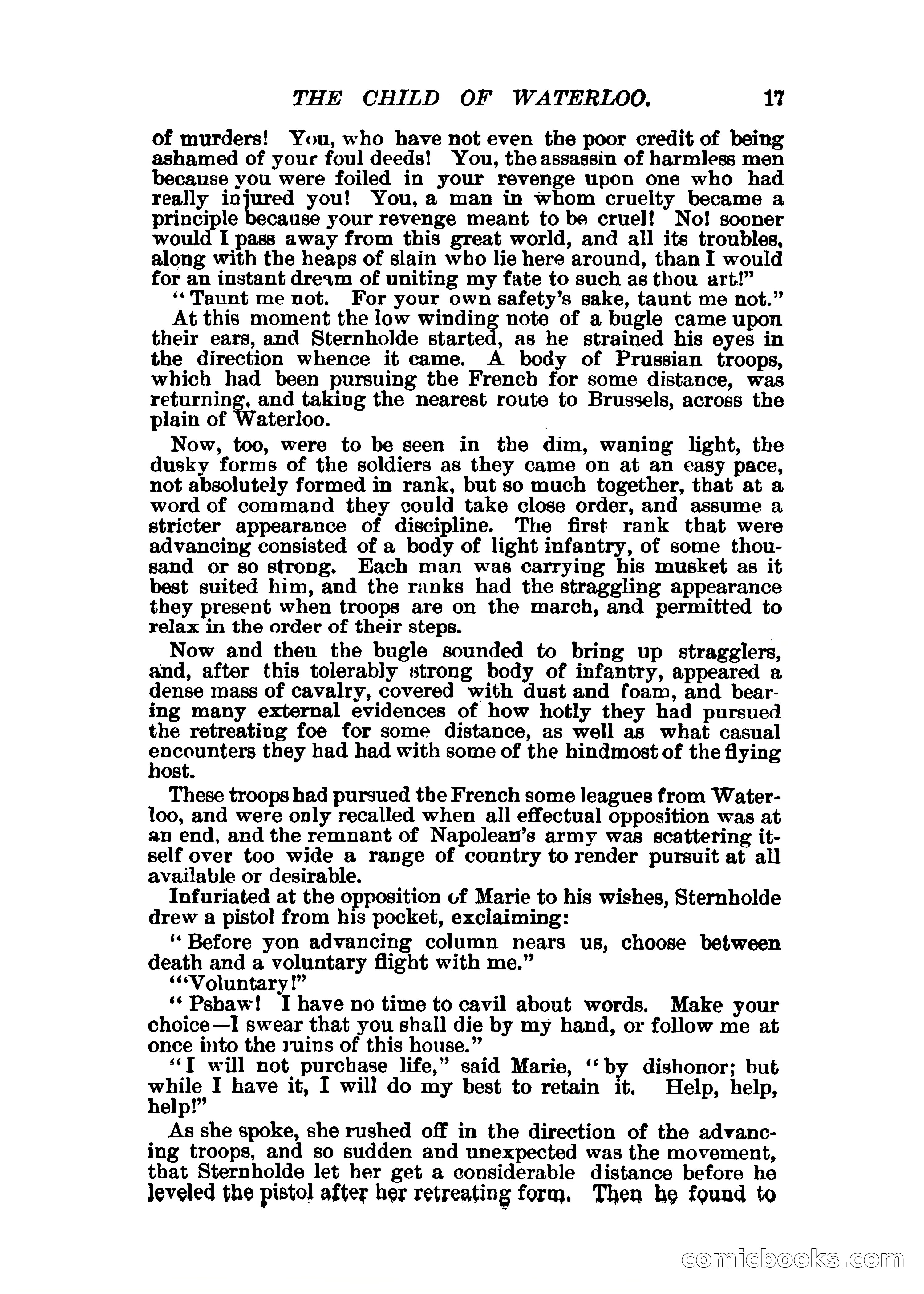 The Child of Waterloo, or, The Horrors of the Battle-Field — page 20 of 308