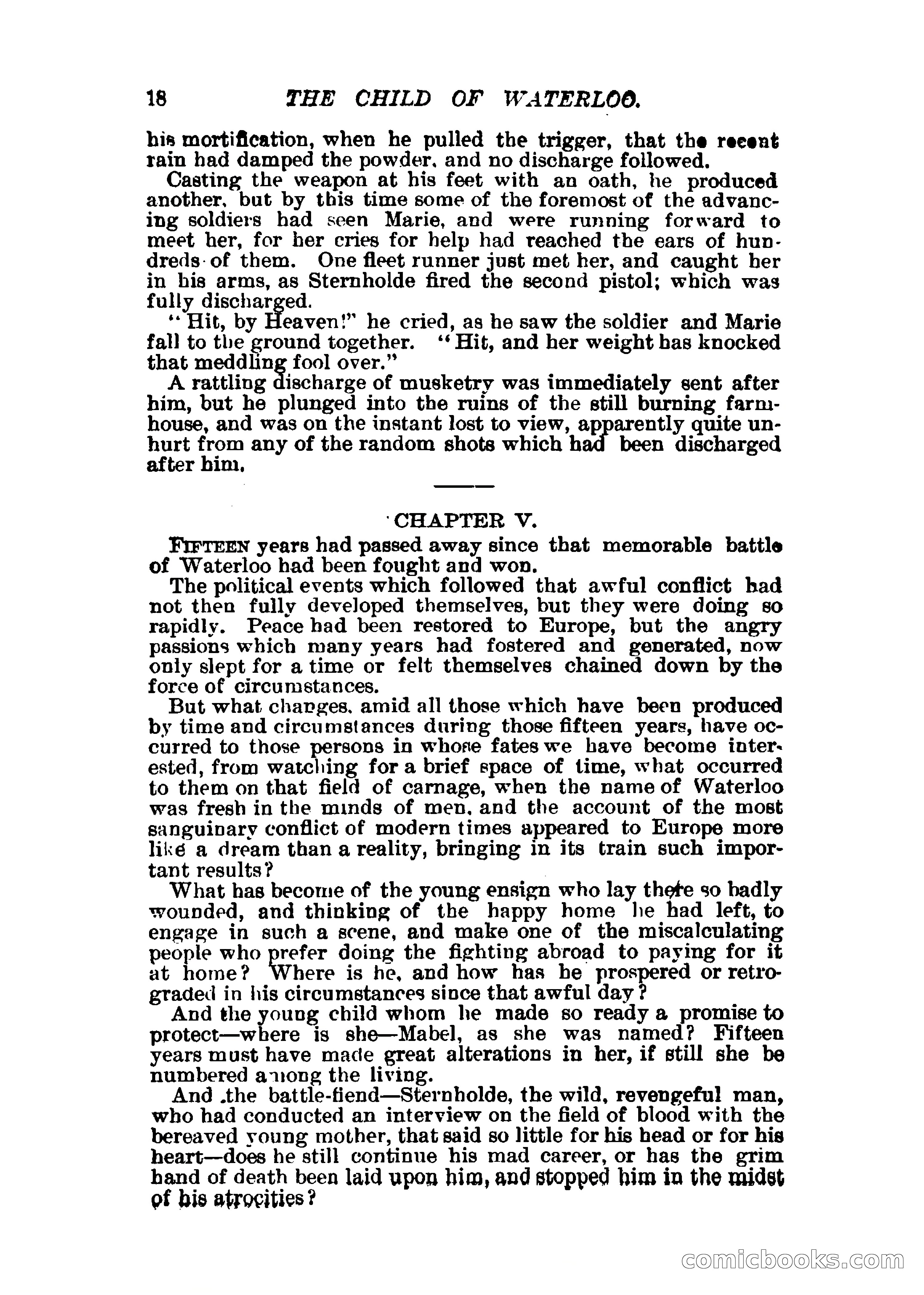 The Child of Waterloo, or, The Horrors of the Battle-Field — page 21 of 308