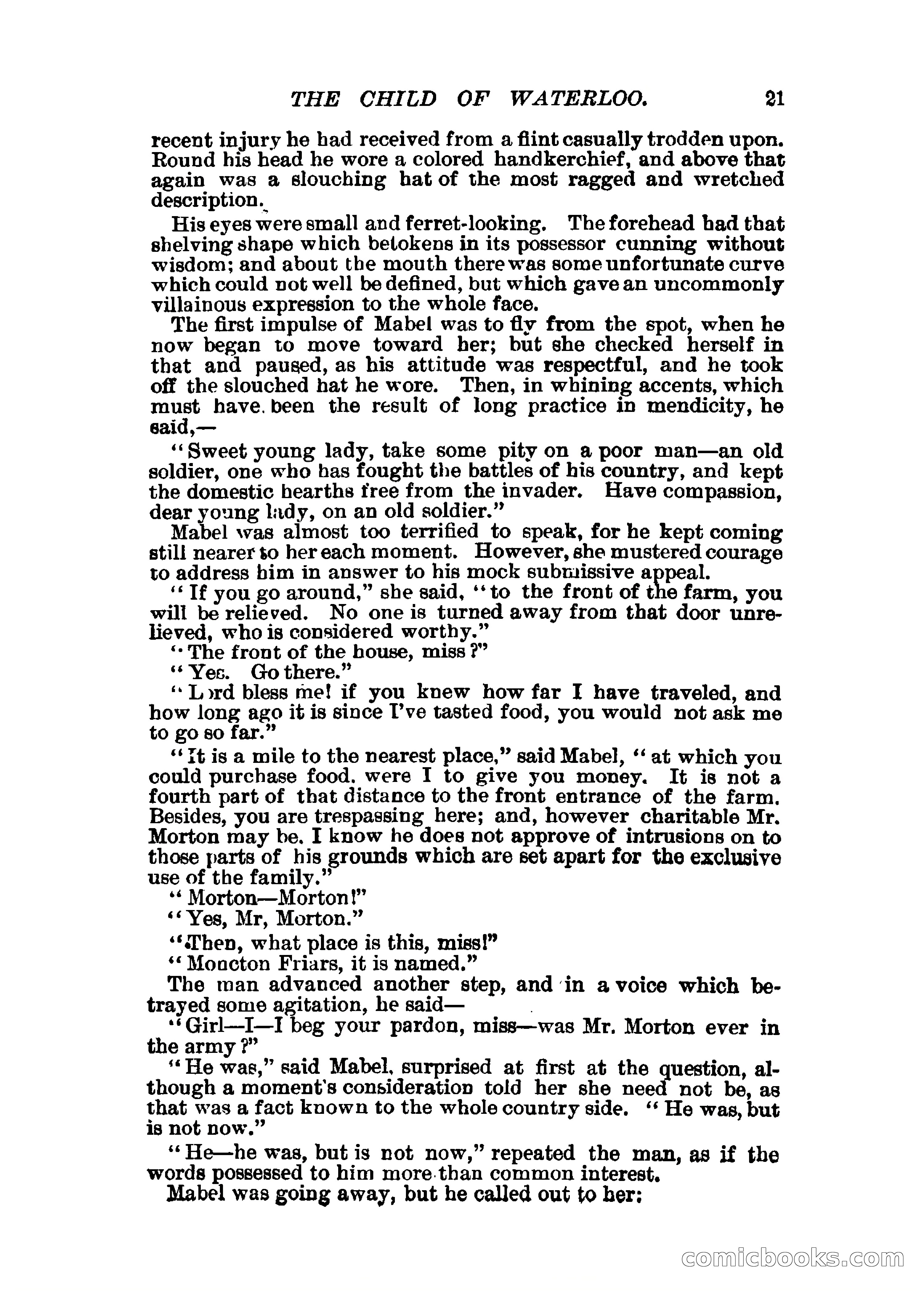 The Child of Waterloo, or, The Horrors of the Battle-Field — page 24 of 308