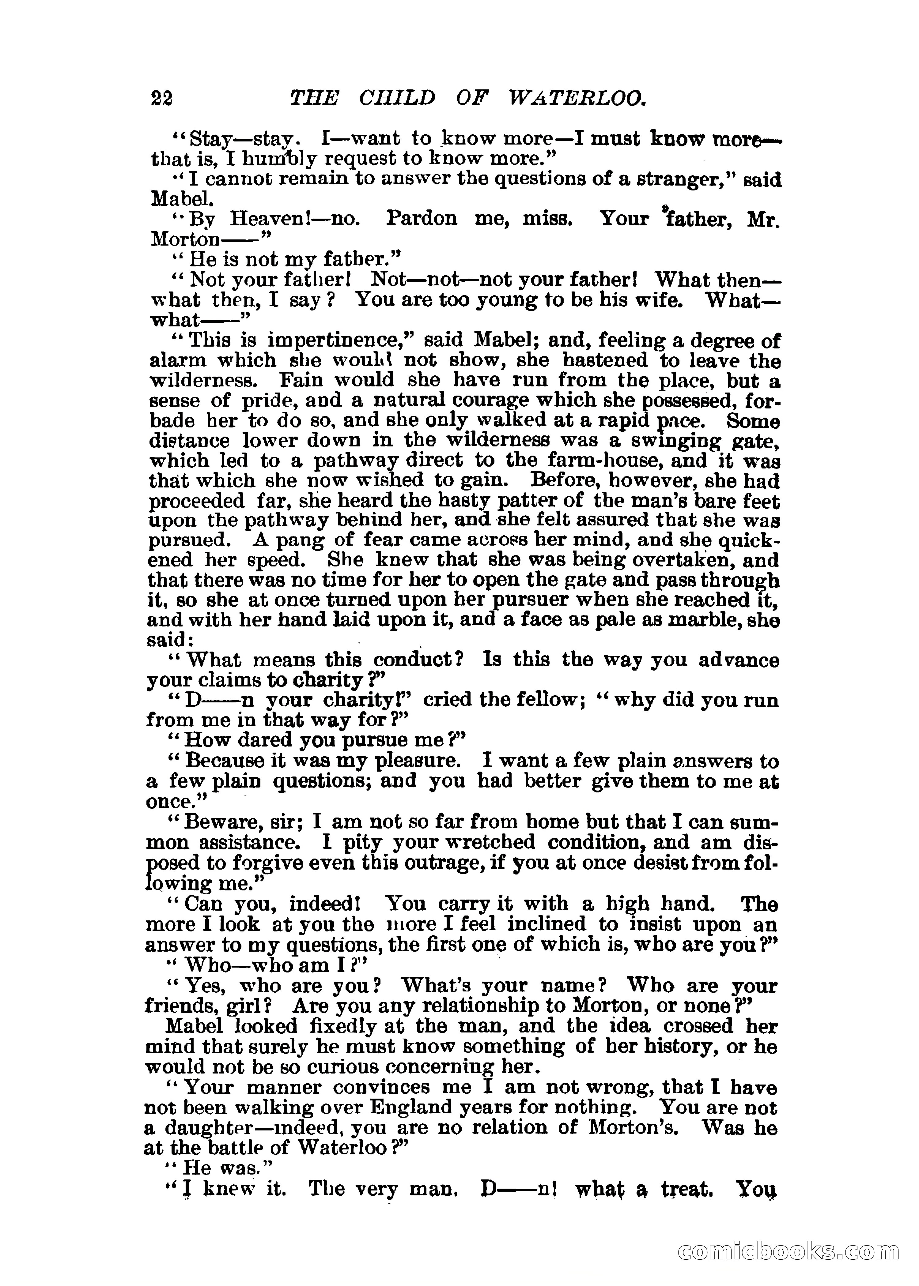 The Child of Waterloo, or, The Horrors of the Battle-Field — page 25 of 308