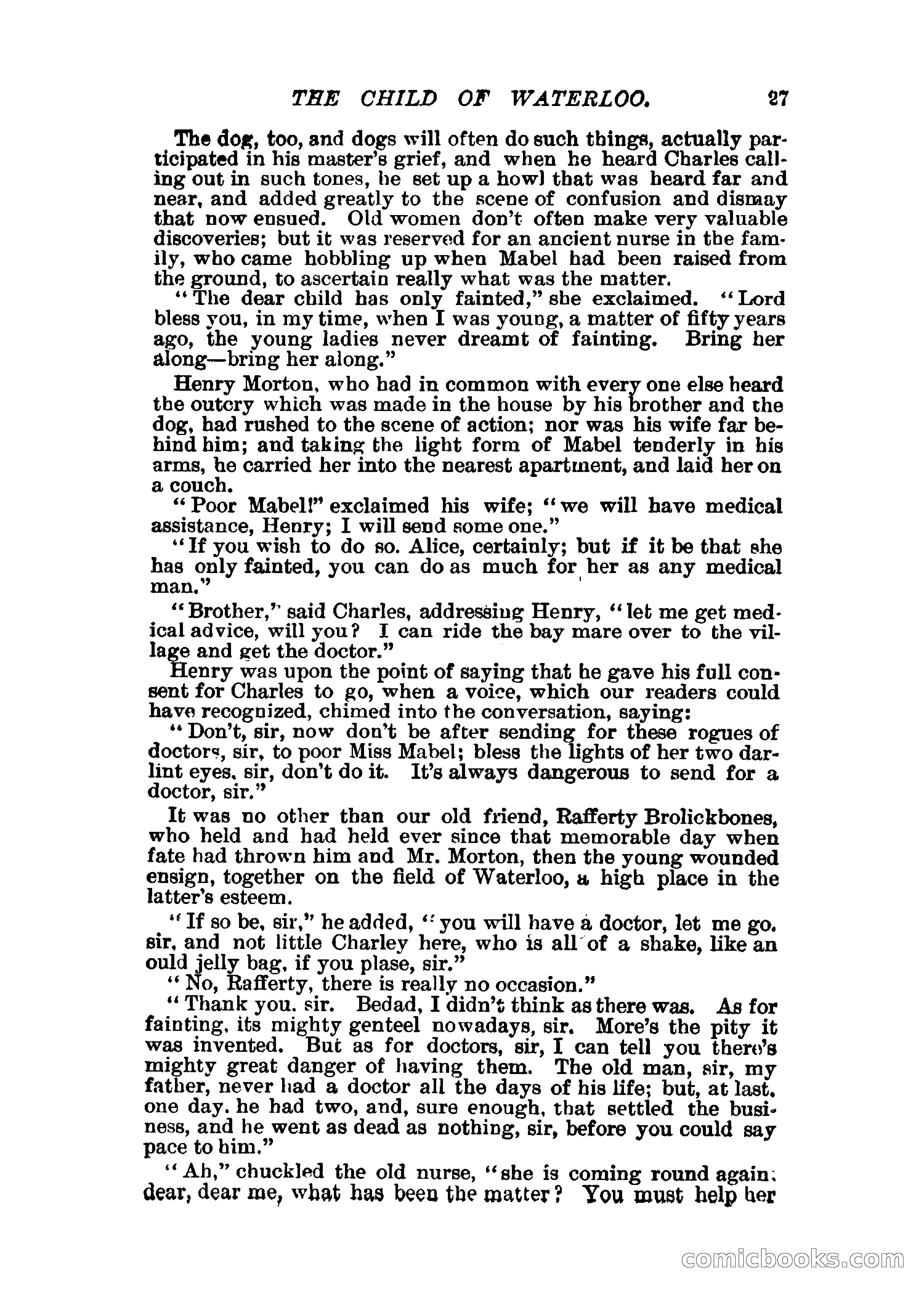 The Child of Waterloo, or, The Horrors of the Battle-Field — page 30 of 308
