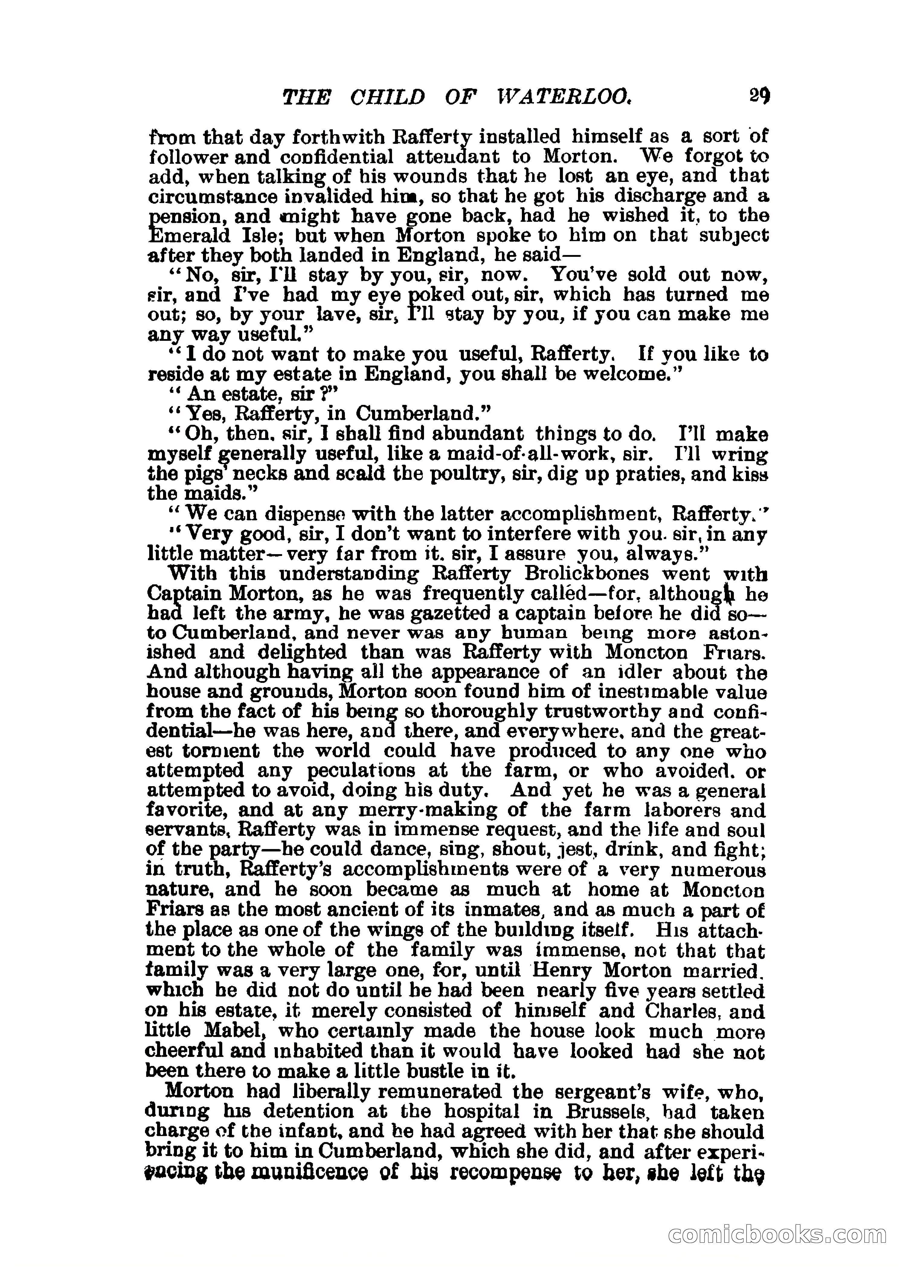 The Child of Waterloo, or, The Horrors of the Battle-Field — page 32 of 308