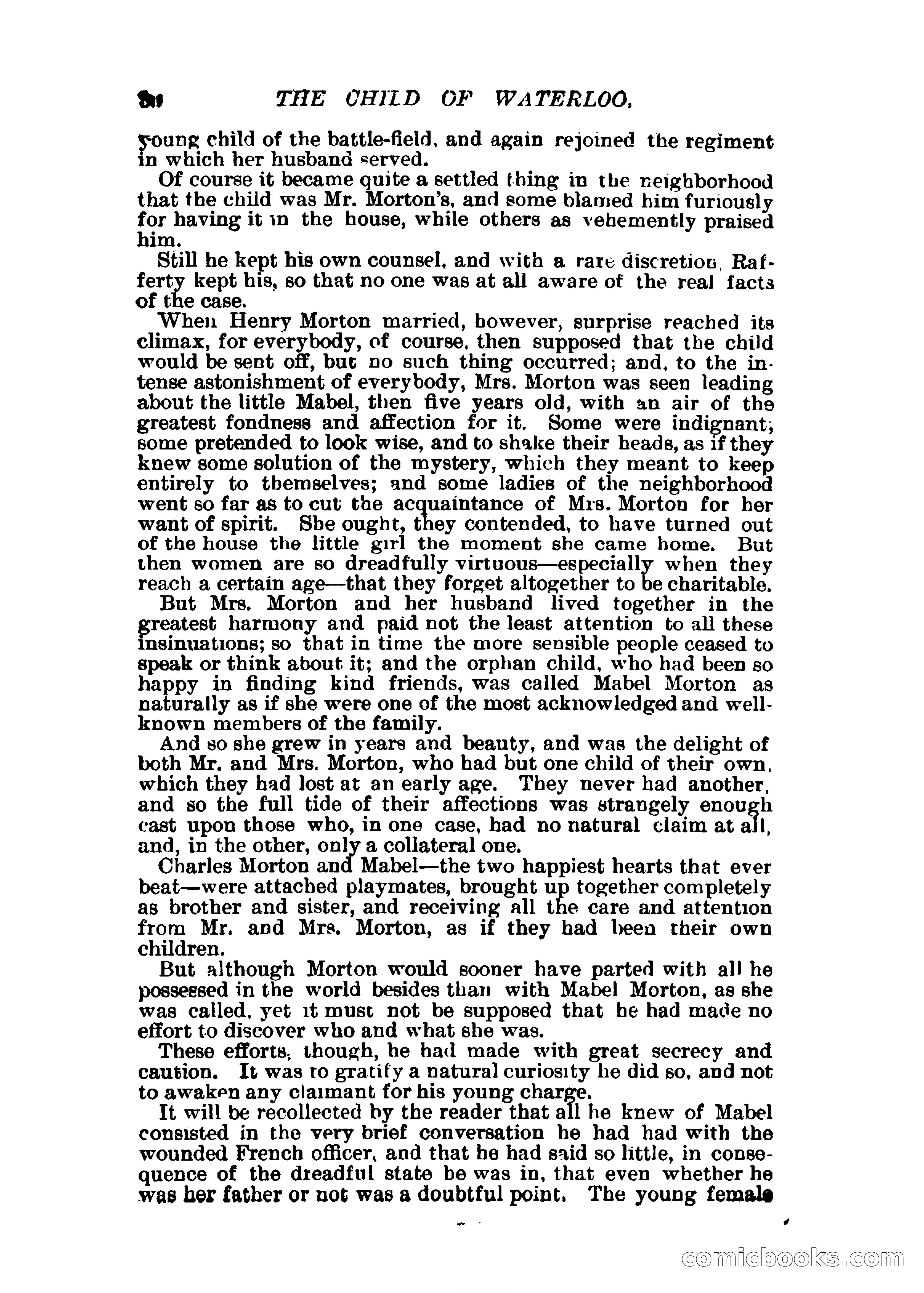 The Child of Waterloo, or, The Horrors of the Battle-Field — page 33 of 308