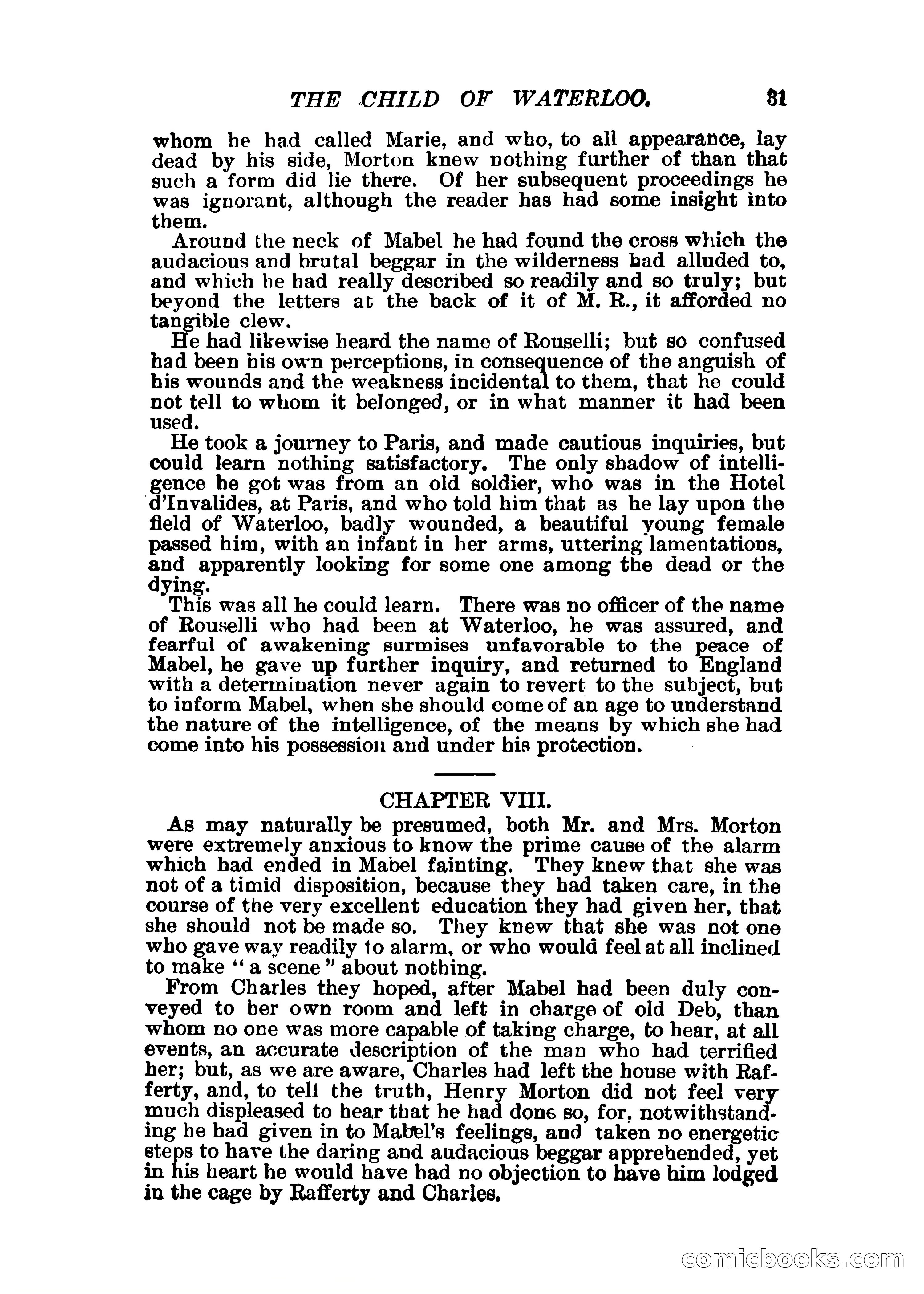 The Child of Waterloo, or, The Horrors of the Battle-Field — page 34 of 308