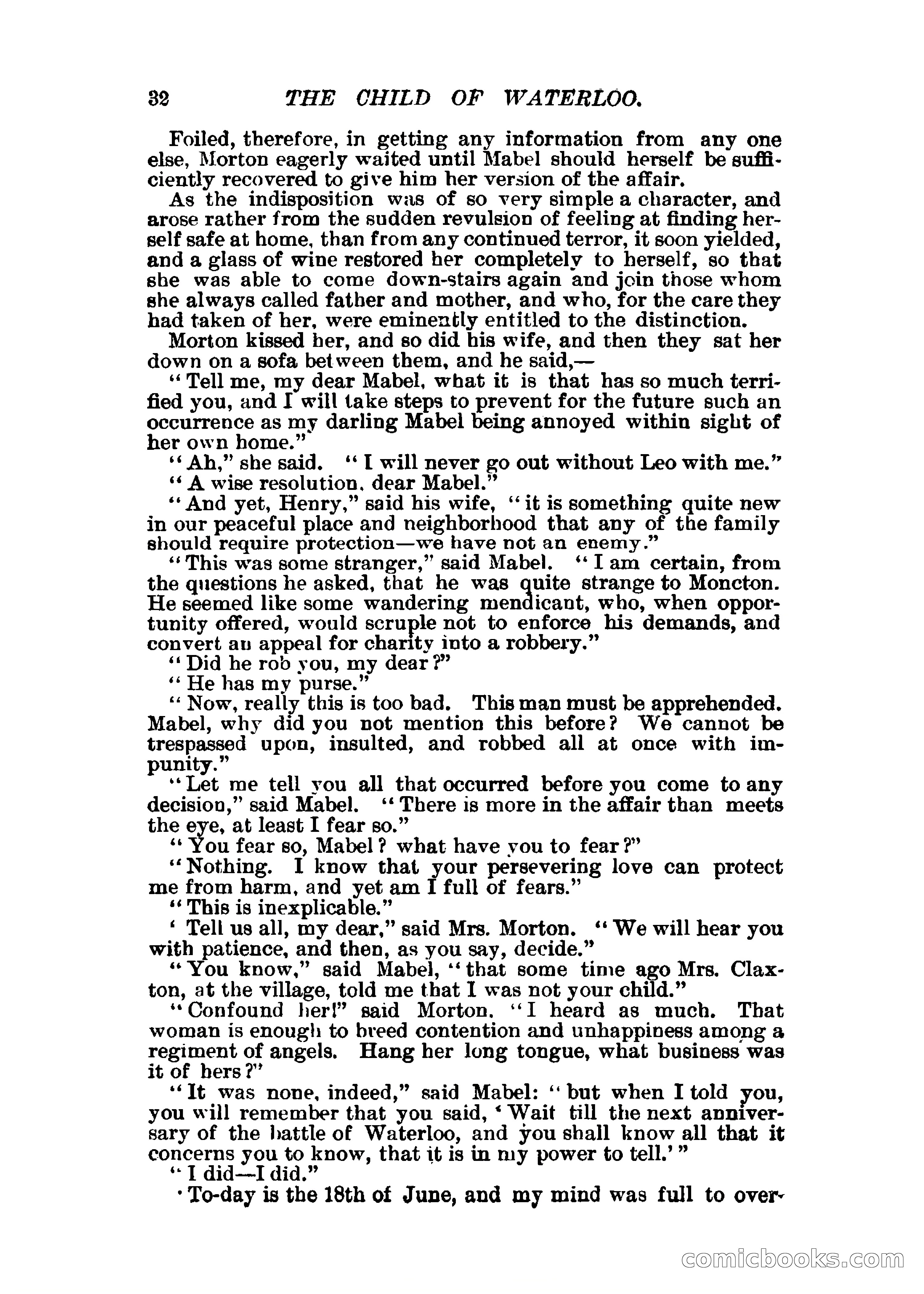 The Child of Waterloo, or, The Horrors of the Battle-Field — page 35 of 308