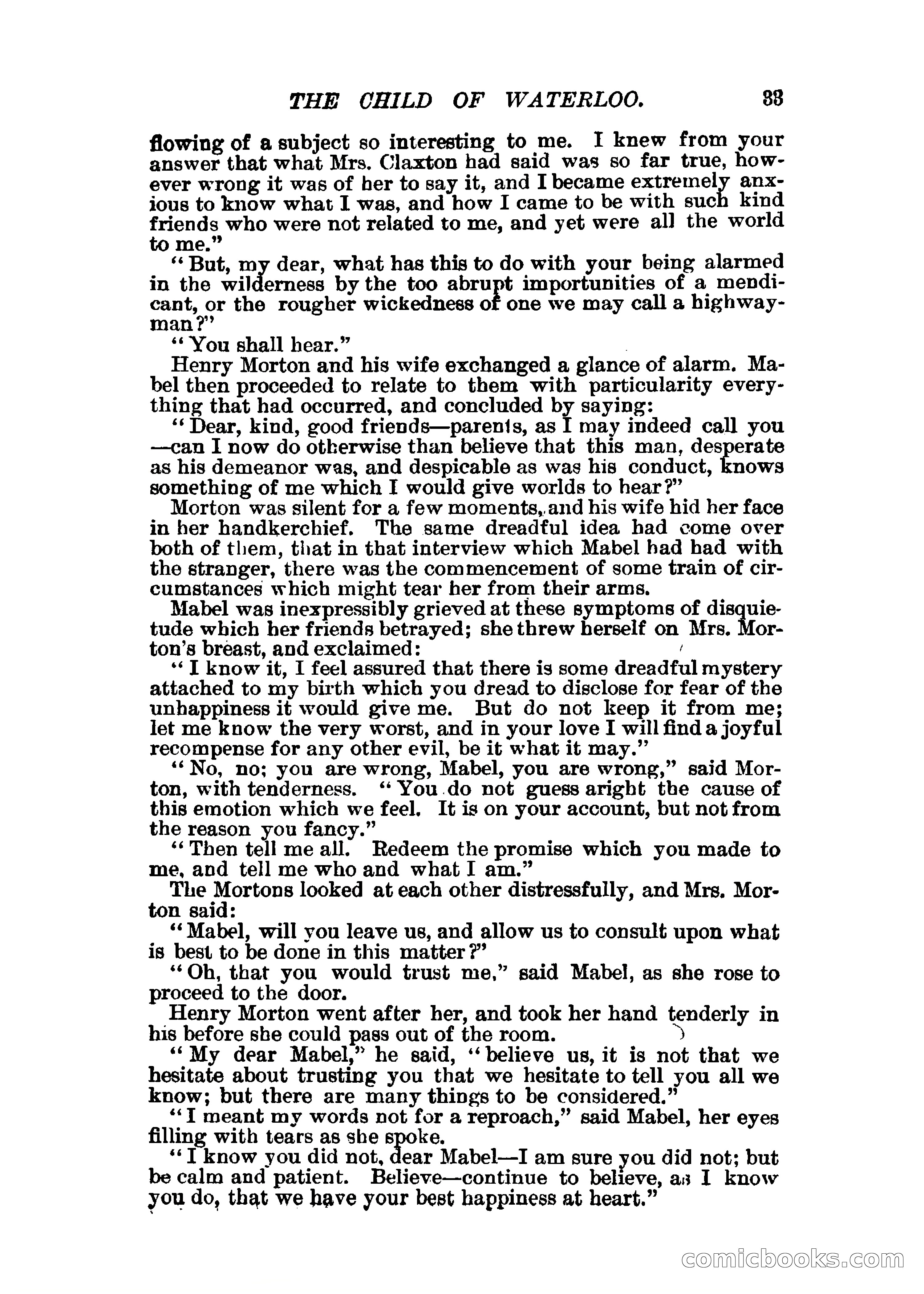 The Child of Waterloo, or, The Horrors of the Battle-Field — page 36 of 308