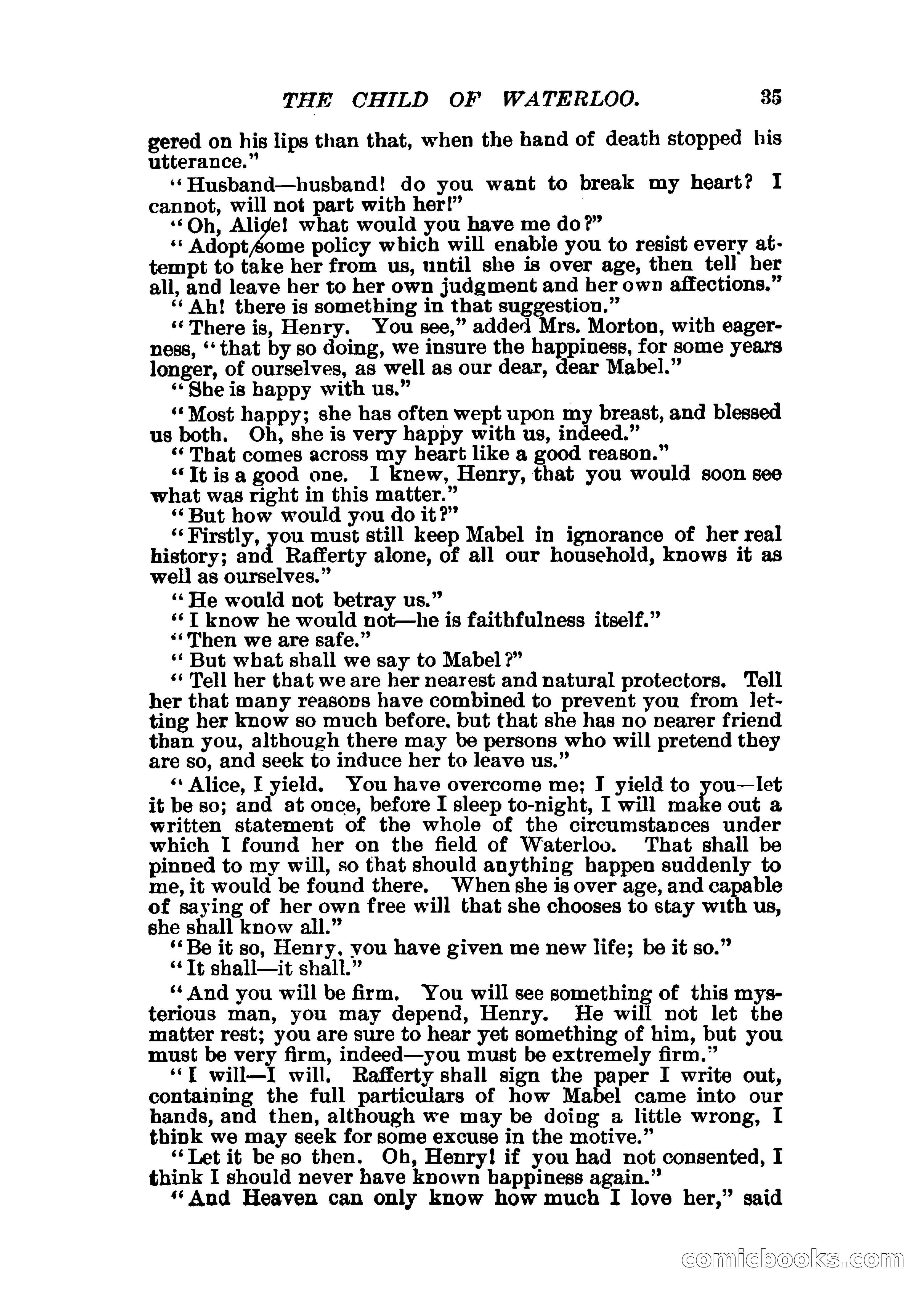 The Child of Waterloo, or, The Horrors of the Battle-Field — page 38 of 308