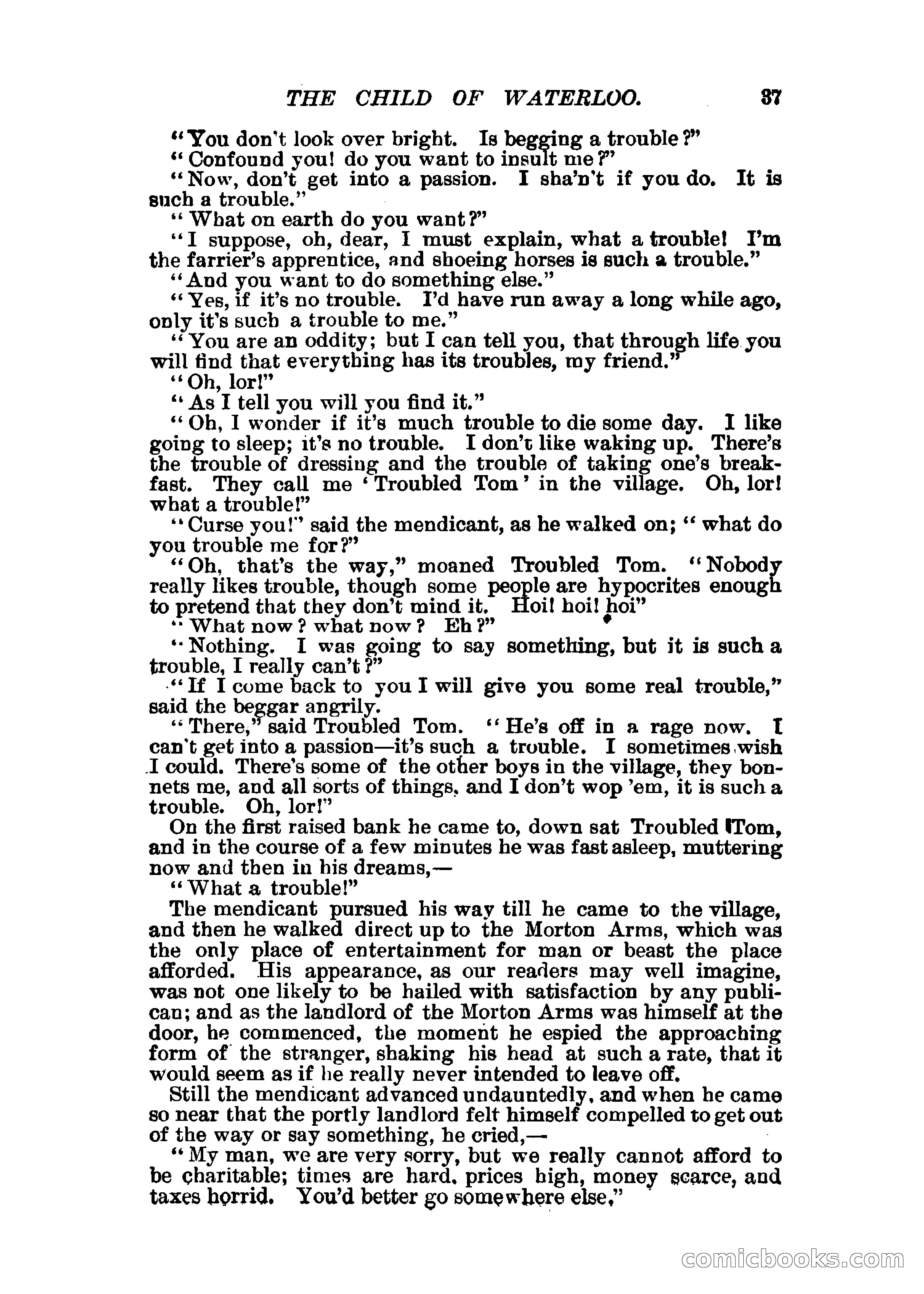 The Child of Waterloo, or, The Horrors of the Battle-Field — page 40 of 308