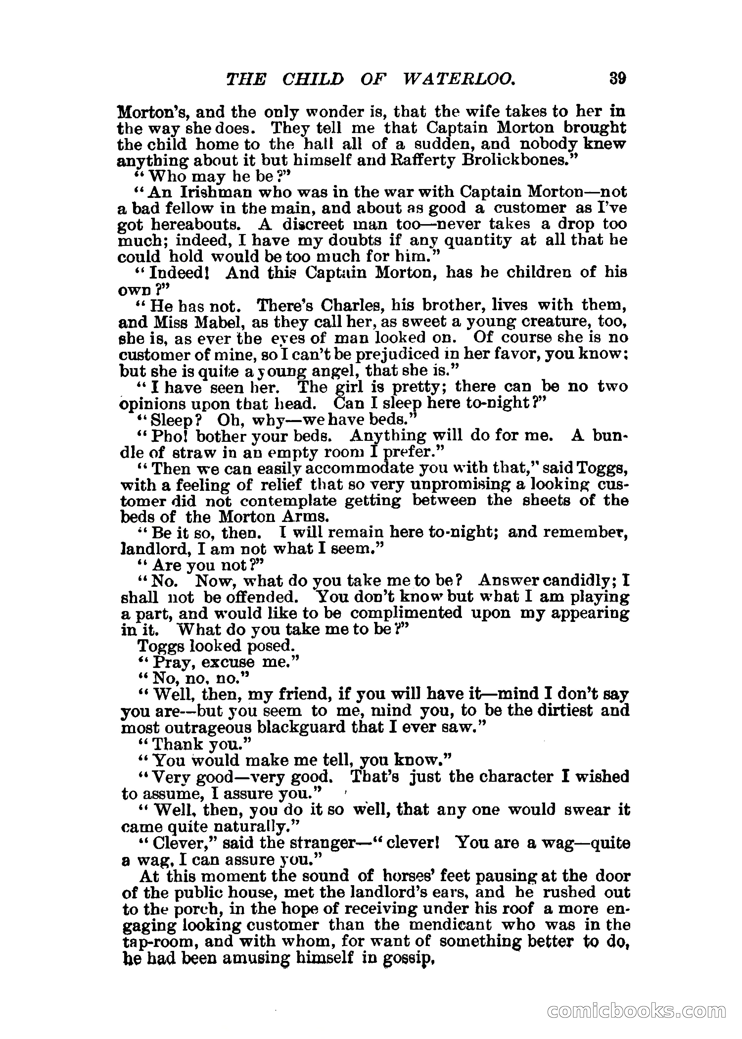 The Child of Waterloo, or, The Horrors of the Battle-Field — page 42 of 308