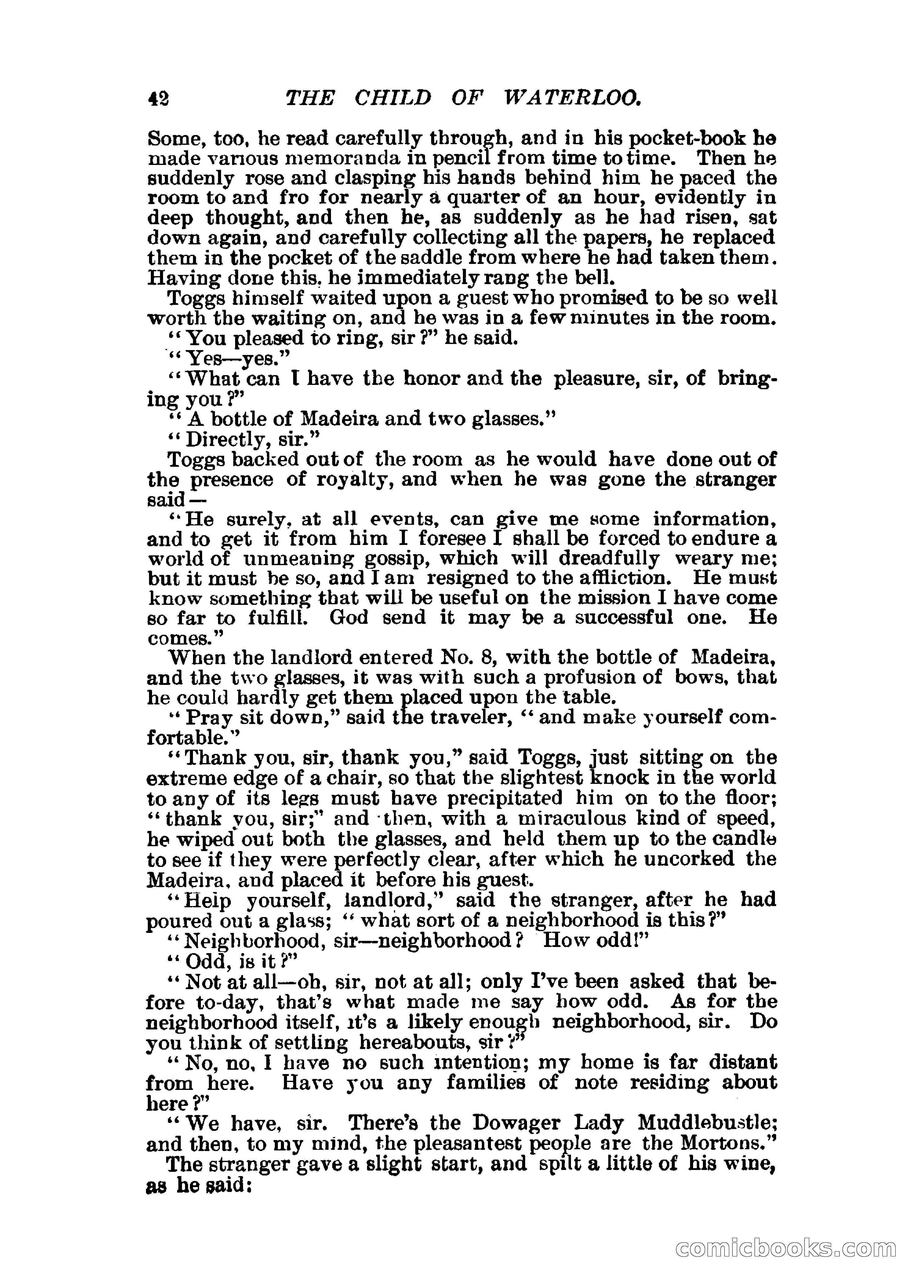 The Child of Waterloo, or, The Horrors of the Battle-Field — page 45 of 308