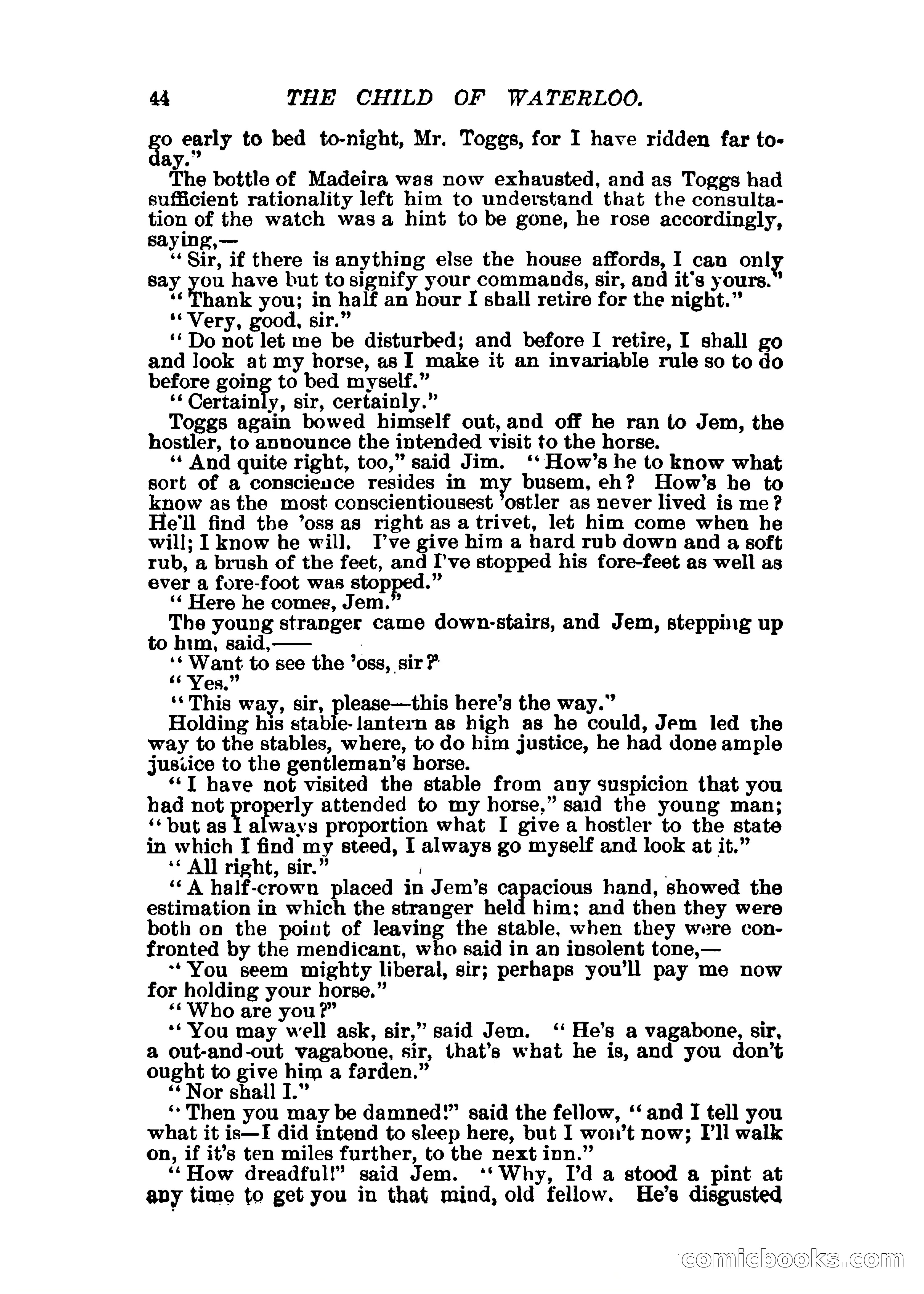 The Child of Waterloo, or, The Horrors of the Battle-Field — page 47 of 308
