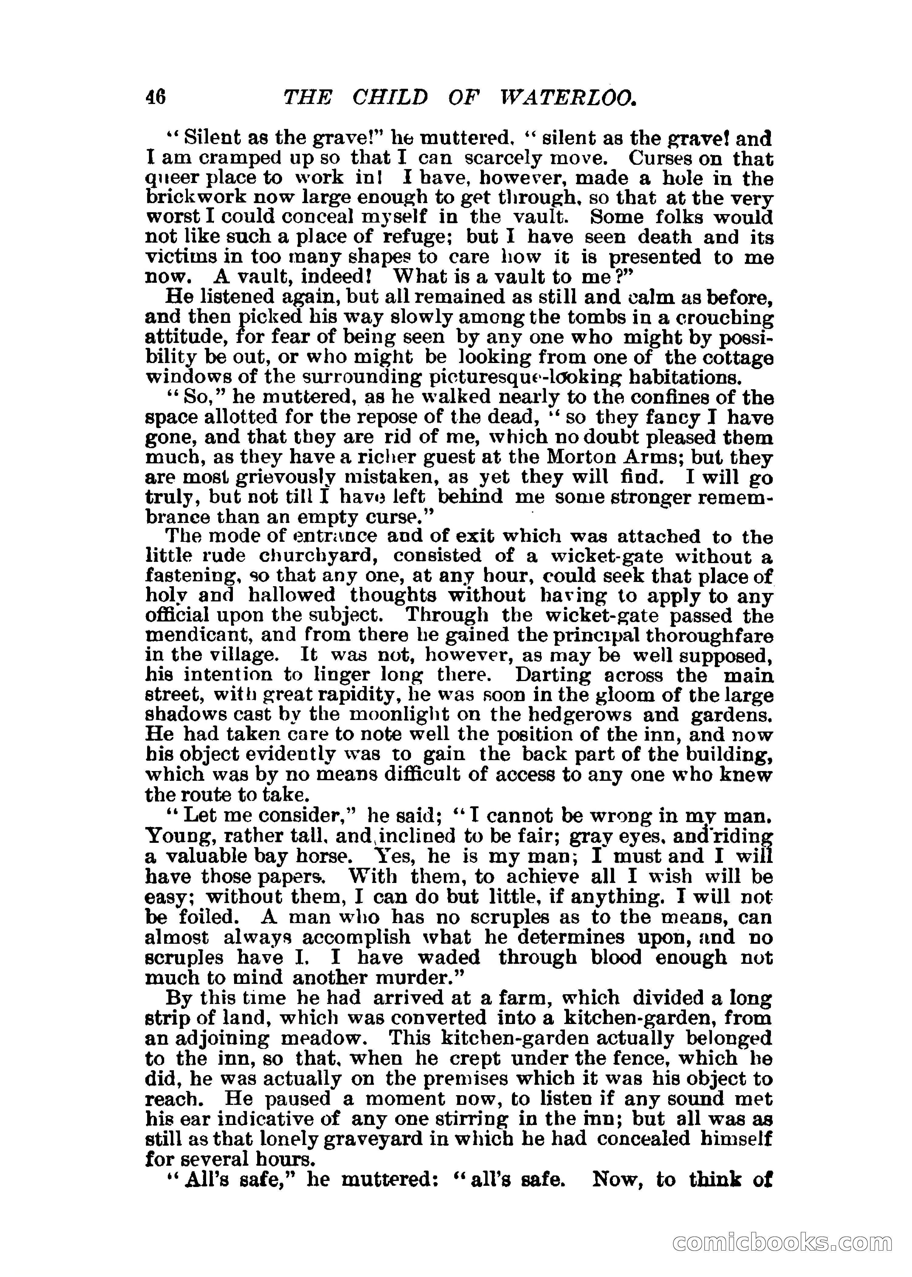 The Child of Waterloo, or, The Horrors of the Battle-Field — page 49 of 308