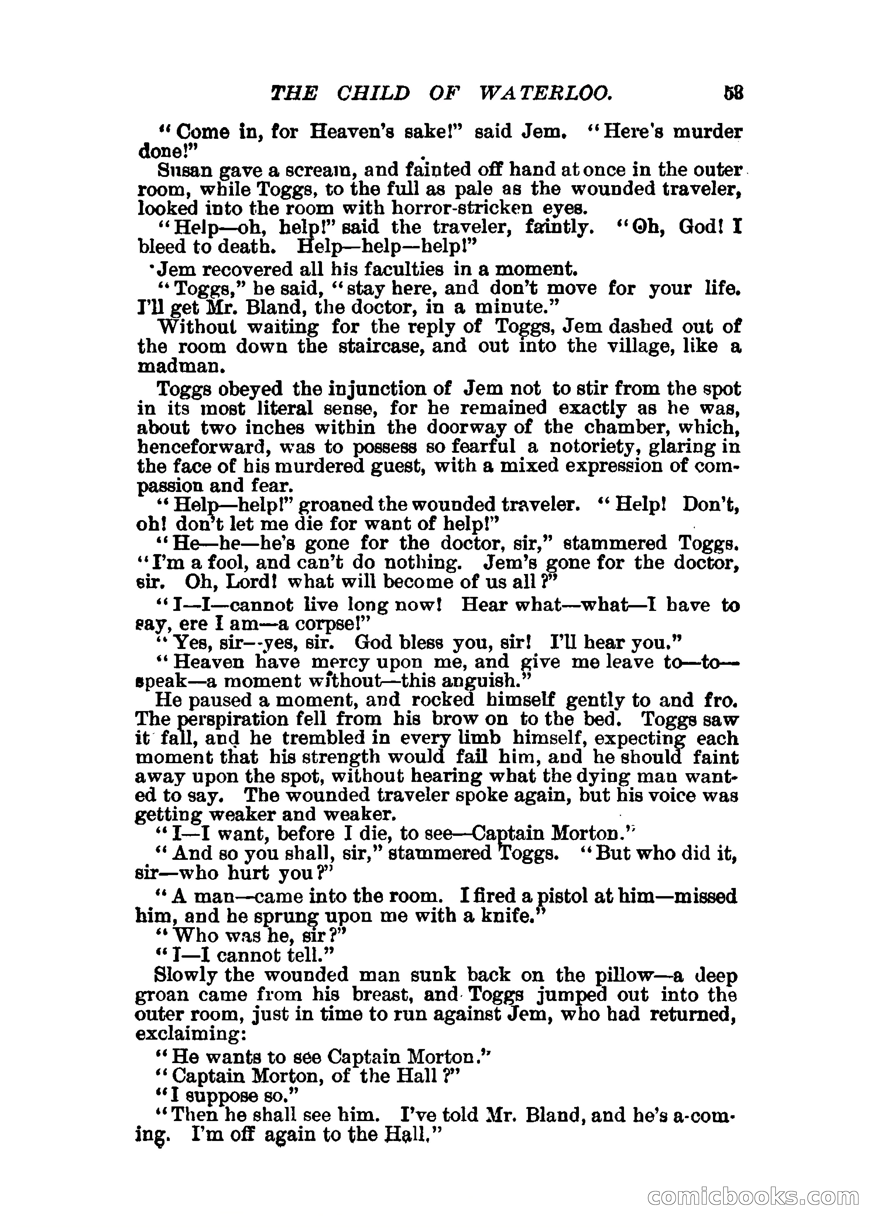 The Child of Waterloo, or, The Horrors of the Battle-Field — page 56 of 308
