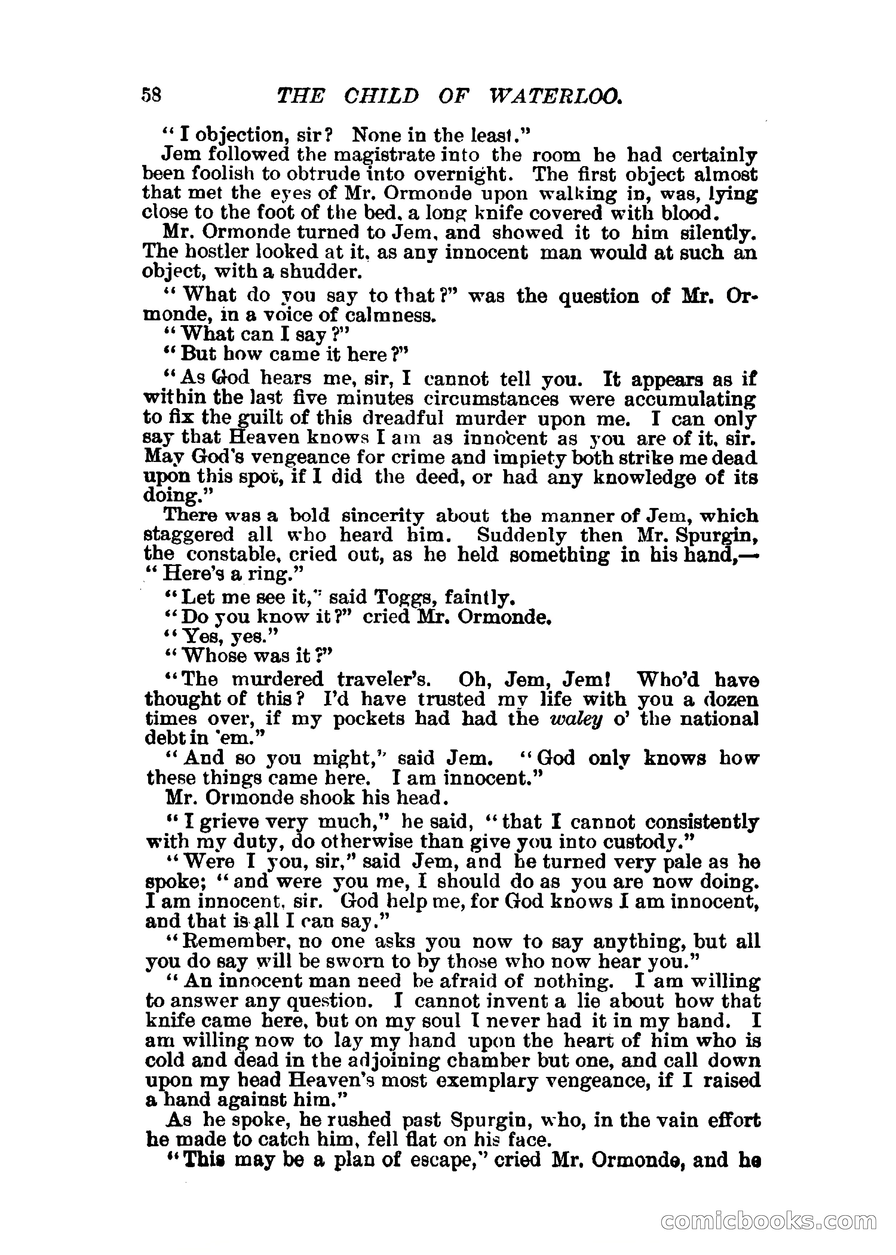 The Child of Waterloo, or, The Horrors of the Battle-Field — page 61 of 308